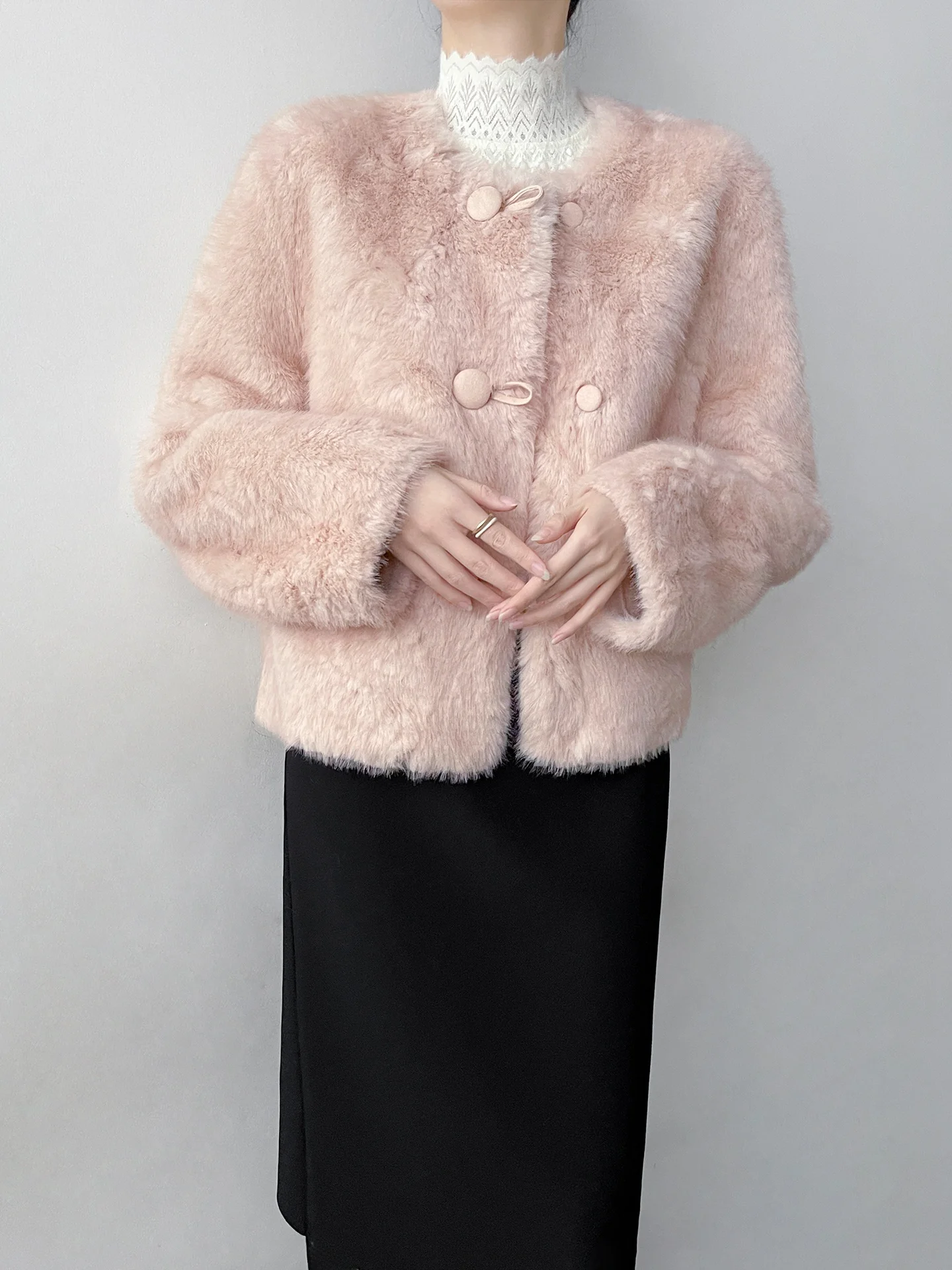 Korean Sle ort Plu Jaet Women's Warmth Pink Fluffy Top Coat Straight Tube ape Winter Commute Faion Thiened Oute...
Korean Sle ort Plu Jaet Women's Warmth Pink Fluffy Top Coat Straight Tube ape Winter Commute Faion Thiened Oute...