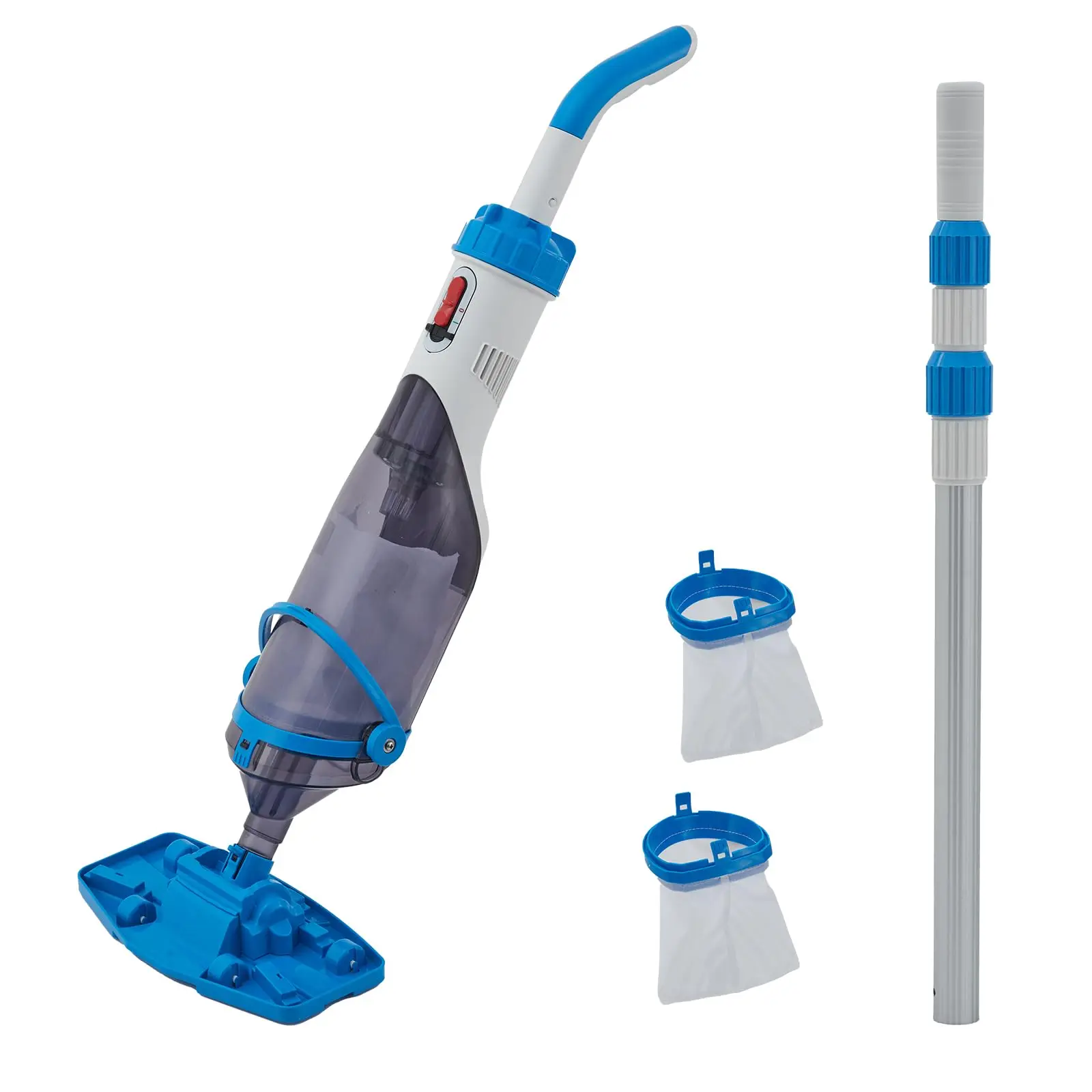 Handheld Pool Vacuum Cordless Electric Spa Cleaner With Telescopic Pole 1.5H Charge Water Pump For Hot Tubs Above Ground Pools
Handheld Pool Vacuum Cordless Electric Spa Cleaner With Telescopic Pole 1.5H Charge Water Pump For Hot Tubs Above Ground Pools