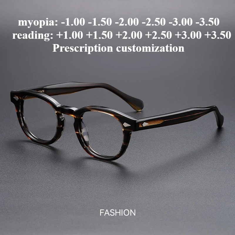 46 мм сверхлегкая пластинчатая оправа для очков для близорукости, мужская квадратная оправа, классический стиль, очки для чтения с защитой от синего света + 1,00 +1,50
46 мм сверхлегкая пластинчатая оправа для очков для близорукости, мужская квадратная оправа, классический стиль, очки для чтения с защитой от синего света + 1,00 +1,50