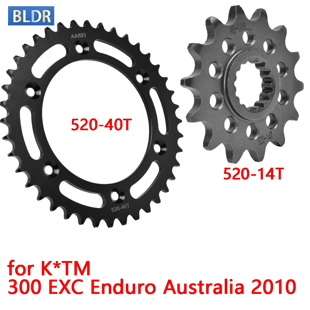 520-14T 520 40T Motor Bike Front Sprocket Gear Wheel for K*TM 300 EXC Enduro 2010
520-14T 520 40T Motor Bike Front Sprocket Gear Wheel for K*TM 300 EXC Enduro 2010