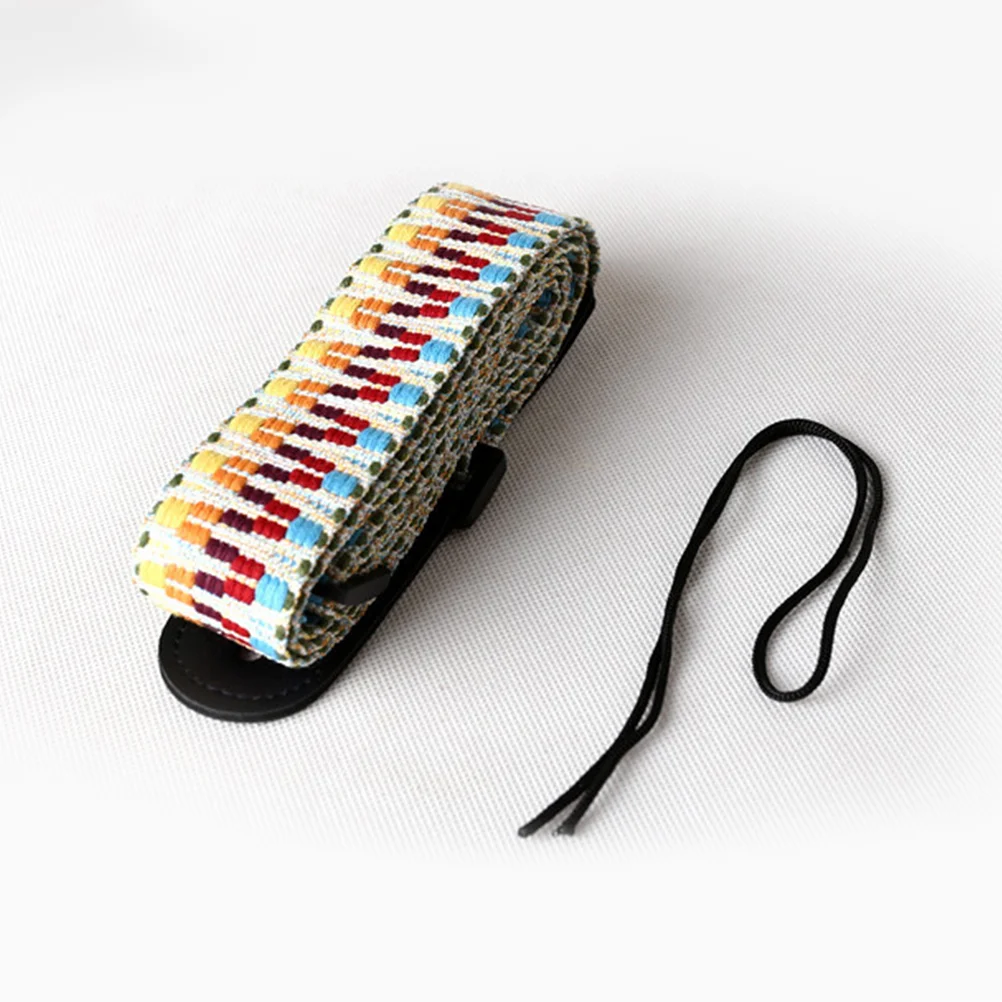 2pcs Ukulele Strap Ethnic Style Rainbow Small Guitar Shoulder Straps Sturdy Ukulele Sling Accessories for Home Outdoor Use
2pcs Ukulele Strap Ethnic Style Rainbow Small Guitar Shoulder Straps Sturdy Ukulele Sling Accessories for Home Outdoor Use