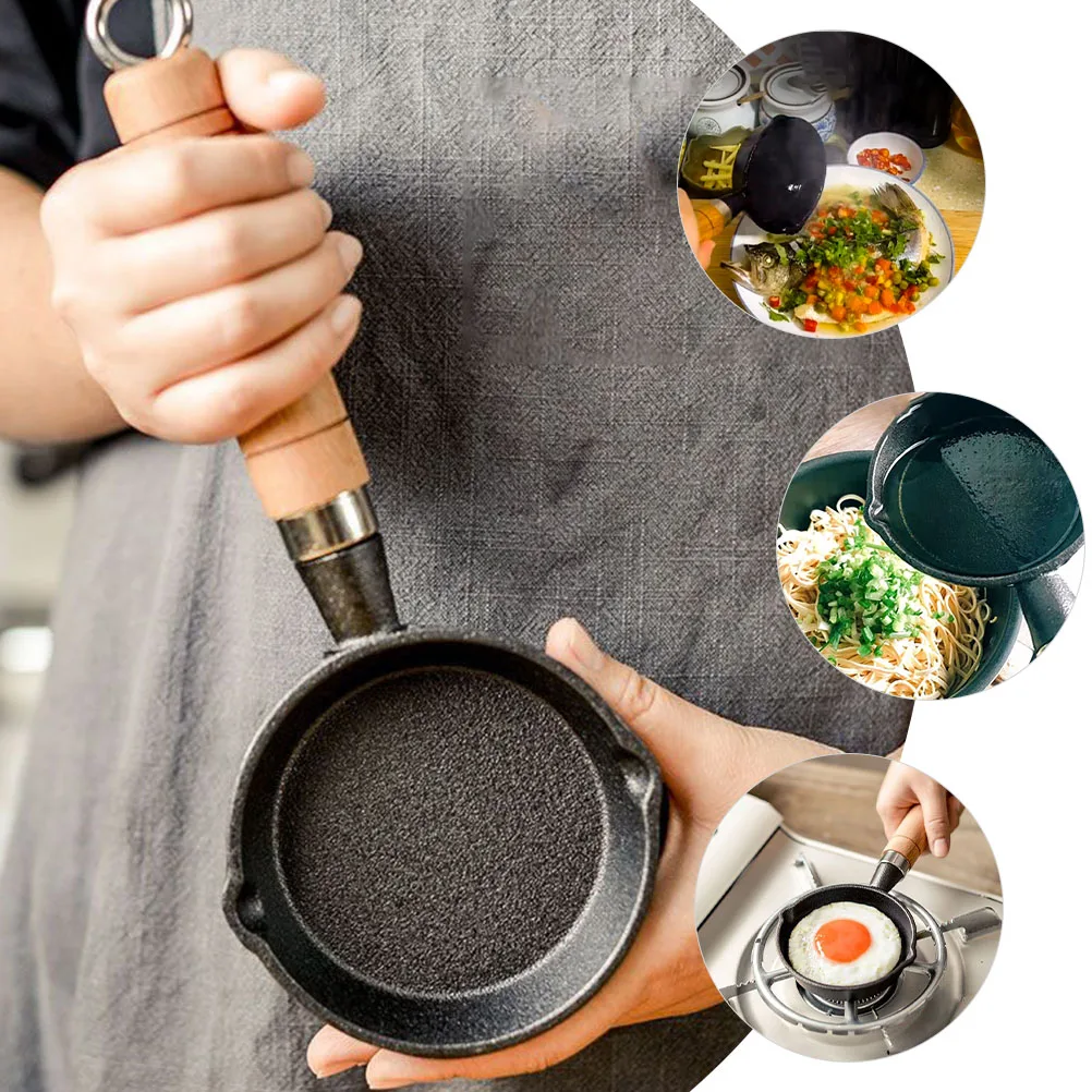 Premium Non-Stick Cast Iron Small Frying For Omelets Pancakes Multi-Use Kitchen Cooking Tool Lightweight Flat Skillet Egg
Premium Non-Stick Cast Iron Small Frying For Omelets Pancakes Multi-Use Kitchen Cooking Tool Lightweight Flat Skillet Egg