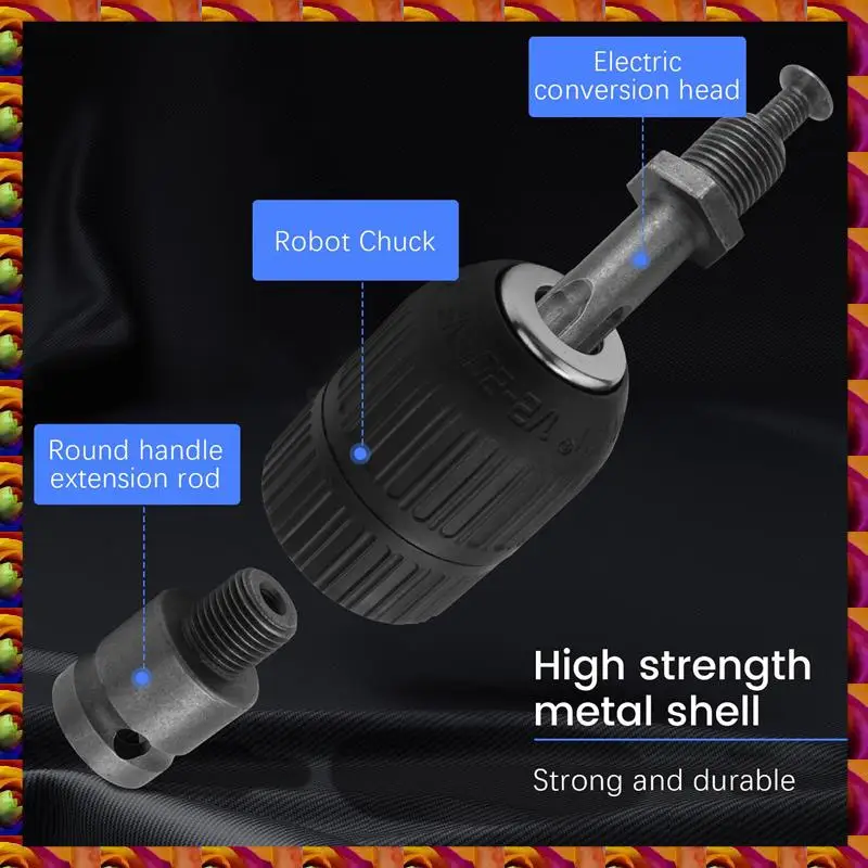 BTCL 4 шт. инструменты для переоборудования бесключевого сверлильного патрона, 13 мм бесключевой сверлильный патрон, используется для аппаратных инструментов для преобразования ударных ключей
BTCL 4 шт. инструменты для переоборудования бесключевого сверлильного патрона, 13 мм бесключевой сверлильный патрон, используется для аппаратных инструментов для преобразования ударных ключей