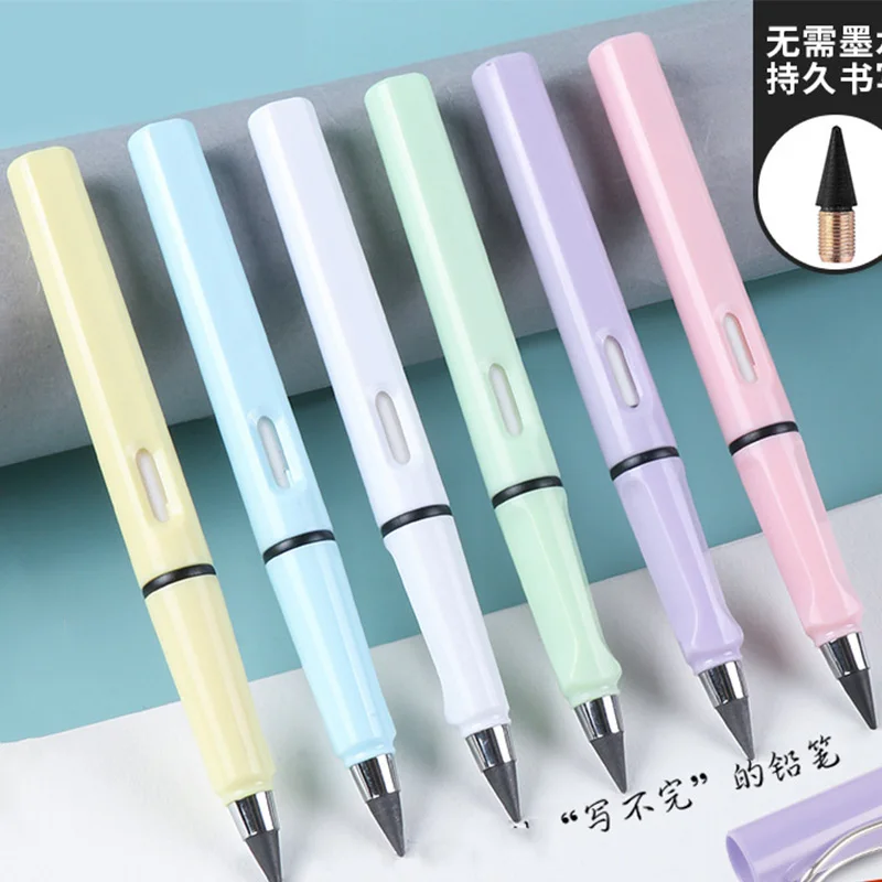 2Pcs/Set 0.5mm School Supplies and Stationery Eternal Pencil for Student Erasable Pen Solid Color Infinite Pencil
2Pcs/Set 0.5mm School Supplies and Stationery Eternal Pencil for Student Erasable Pen Solid Color Infinite Pencil