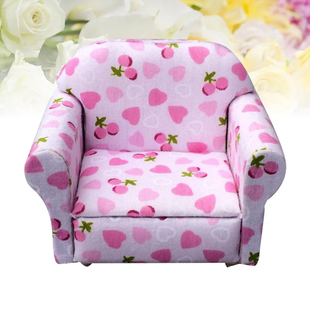 1:12 Scale Mini Sofa Small Sweetheart Design Wooden Furniture for Mini House Decor Retro Single Seat Living Room Diorama
1:12 Scale Mini Sofa Small Sweetheart Design Wooden Furniture for Mini House Decor Retro Single Seat Living Room Diorama