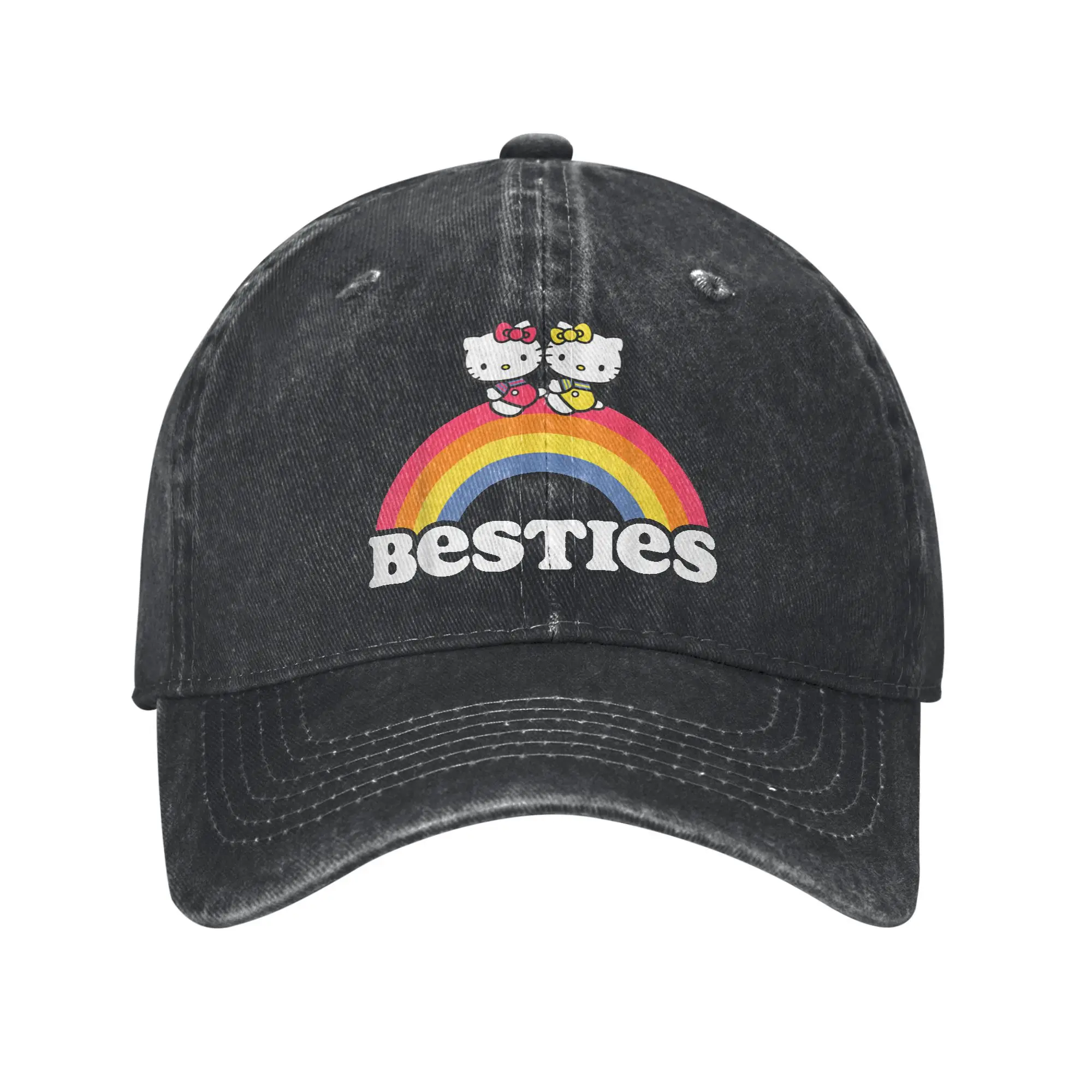 Men Women Hello Kitty and Mimmy Besties Caps Headwear Baseball Caps Vintage Snapback Hat Adjustable
Men Women Hello Kitty and Mimmy Besties Caps Headwear Baseball Caps Vintage Snapback Hat Adjustable