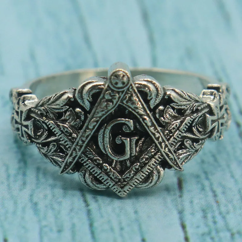Buy 3 Get 1 Free 25x16mm 6.6g Freemasons Square And Compass Pattern Silver Rings Prevent Allergy
Buy 3 Get 1 Free 25x16mm 6.6g Freemasons Square And Compass Pattern Silver Rings Prevent Allergy