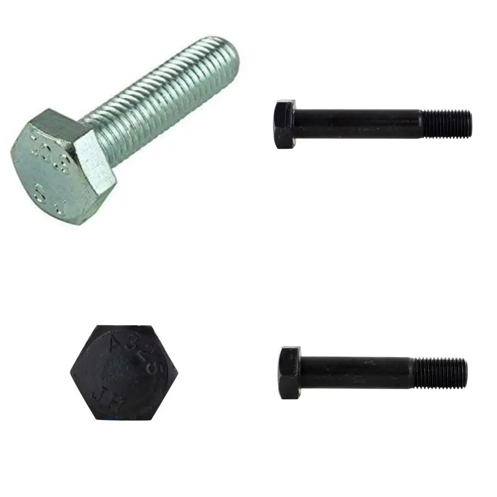 Zinc Plated Coarse Thread Hex Cap Screws M20-2.50 x 200mm, Class 8.8, 5 Pieces, Fully Threaded DIN 933, Metric Standard
Zinc Plated Coarse Thread Hex Cap Screws M20-2.50 x 200mm, Class 8.8, 5 Pieces, Fully Threaded DIN 933, Metric Standard