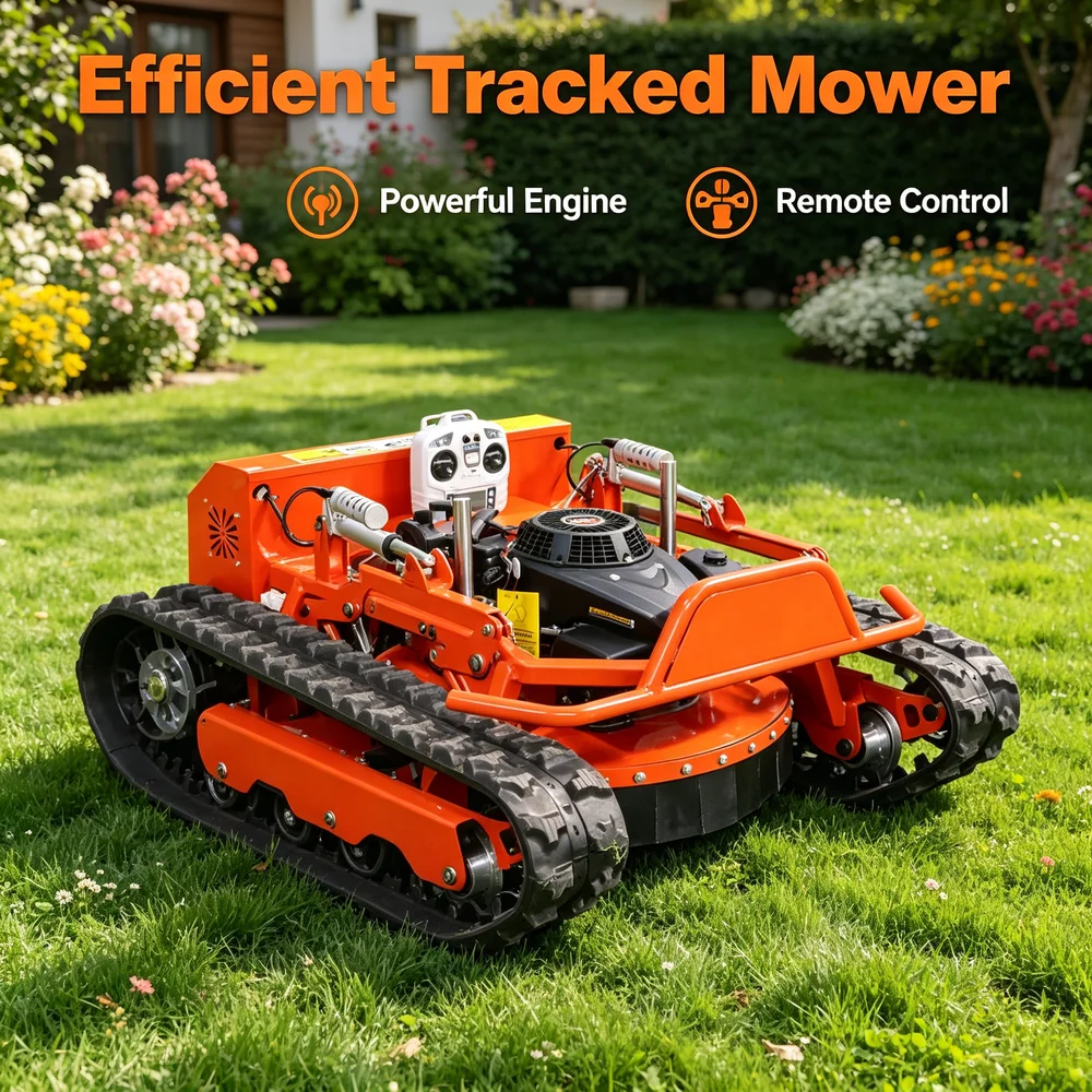 Heavy Duty Remote Control Lawn Mower Customizable Product for Thick Grass Slopes Durable Tool for Large Farm Use
Heavy Duty Remote Control Lawn Mower Customizable Product for Thick Grass Slopes Durable Tool for Large Farm Use