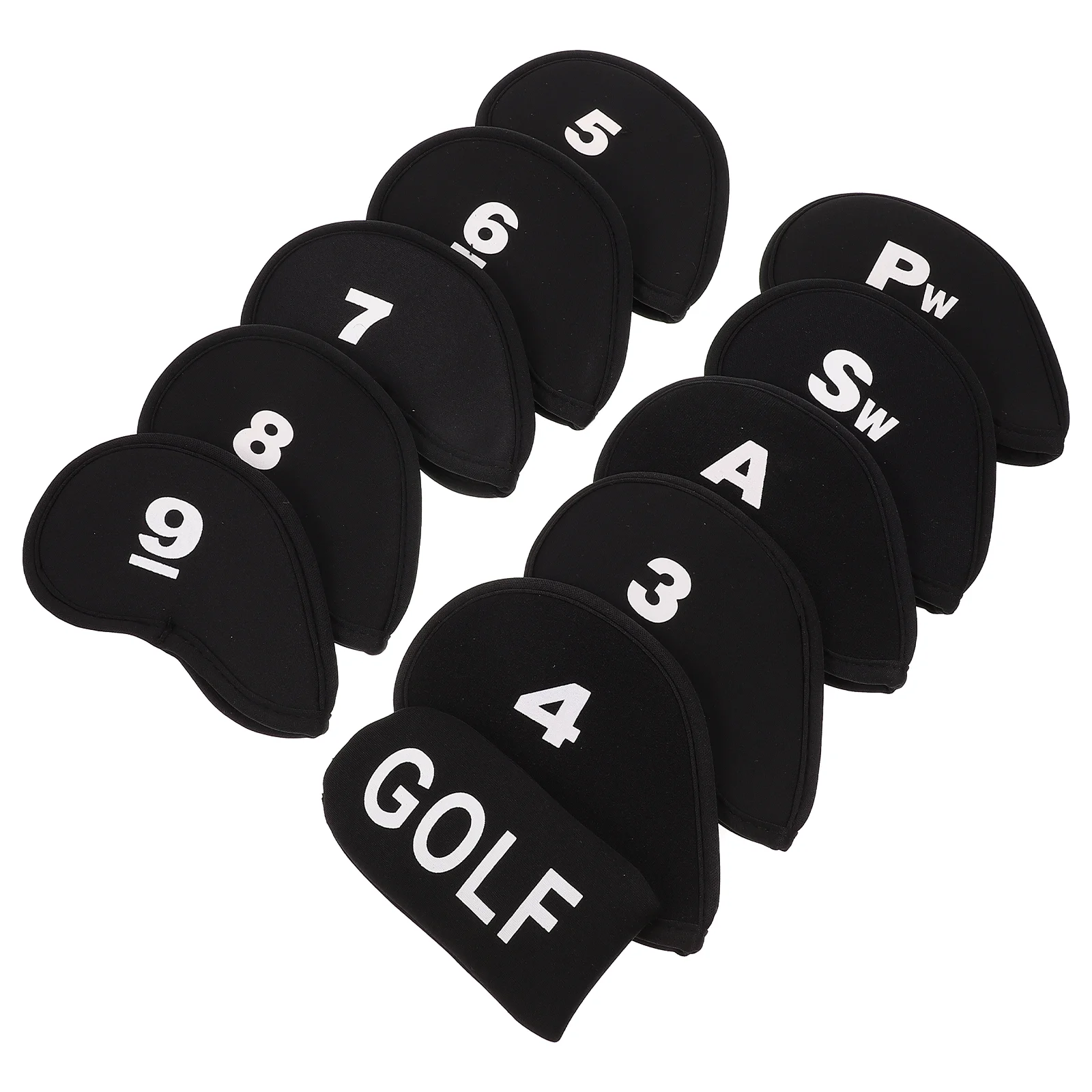 11 Pcs Play Golf Iron Sets Elastic Putter Covers Simple Club Protective Equipment Head Black Miss
11 Pcs Play Golf Iron Sets Elastic Putter Covers Simple Club Protective Equipment Head Black Miss