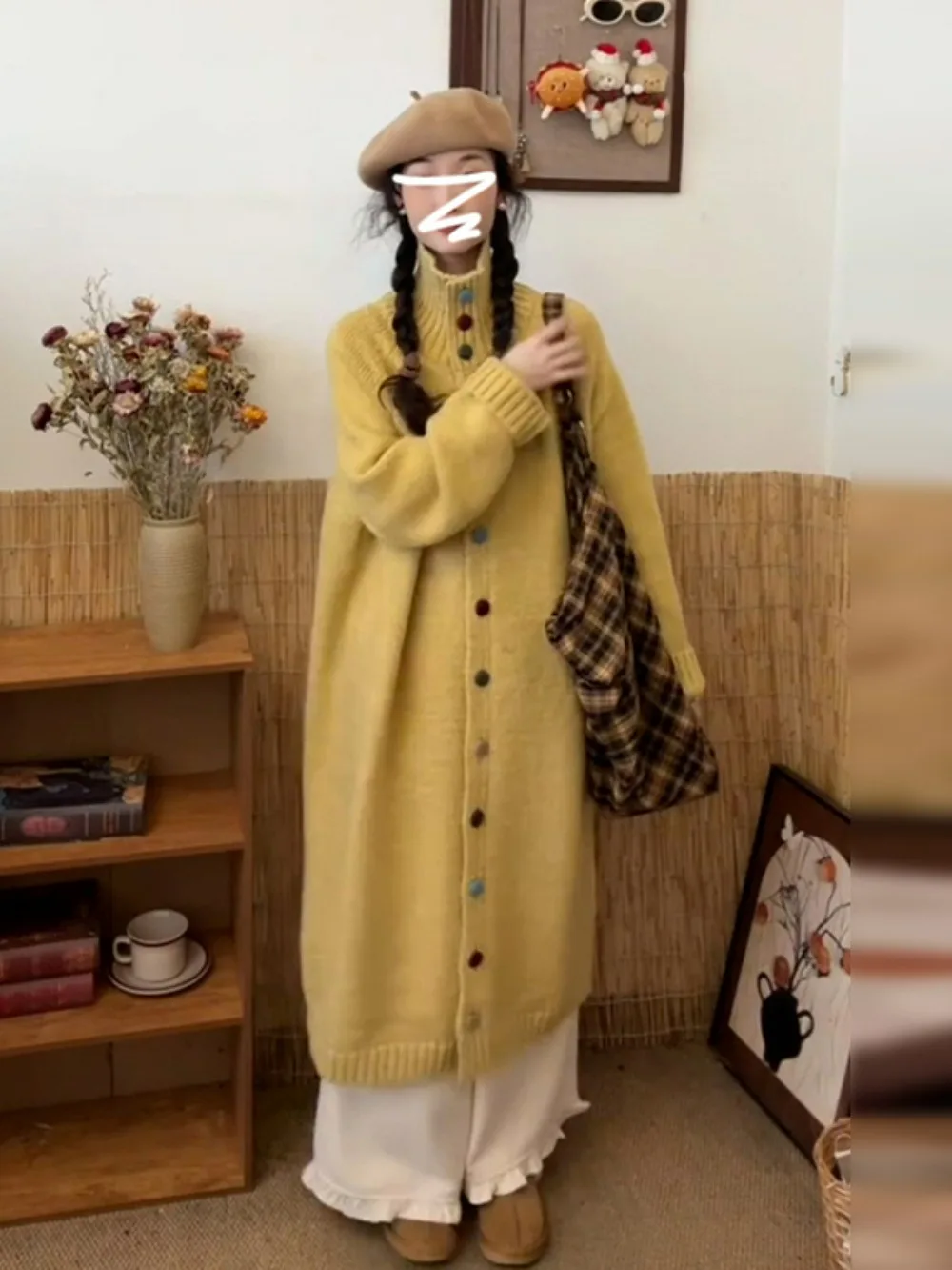 Buttercup Yellow Turtleneck Sweater Dress Women AW Cozy Knit Minimalist Aesthetic Petite Friendly Slip Dress ModernCoquetteCore
Buttercup Yellow Turtleneck Sweater Dress Women AW Cozy Knit Minimalist Aesthetic Petite Friendly Slip Dress ModernCoquetteCore