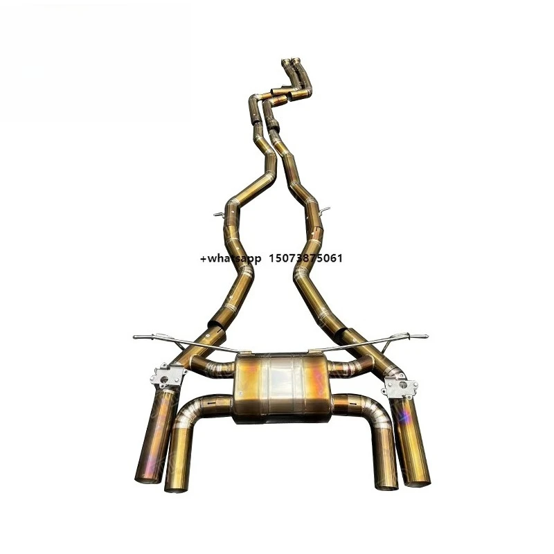 Titanium Alloy Valvetronic Exhaust System Catback Muffler for F8X F80 F82 F83 M3 M4
Titanium Alloy Valvetronic Exhaust System Catback Muffler for F8X F80 F82 F83 M3 M4
