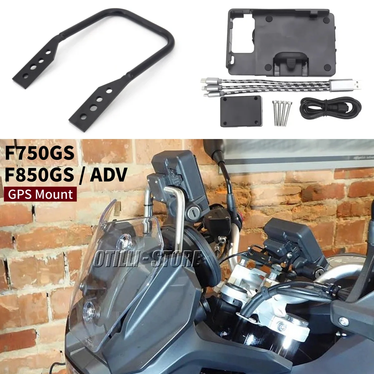 Motorcycle Accessories Navigation Bracket Phone Holder GPS Mount For BMW F850GS Adventure F 850GS ADV 2019- F750GS F850 GS 2018-
Motorcycle Accessories Navigation Bracket Phone Holder GPS Mount For BMW F850GS Adventure F 850GS ADV 2019- F750GS F850 GS 2018-