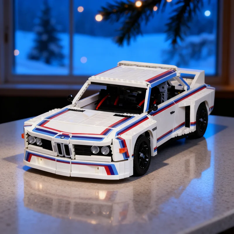 4741pcs MOC BMWedd 3 0 CSL IMSA 1 8 Technical Model Building Blocks Construction Toy Assemble Christmas Gift Creative DIY Idea
4741pcs MOC BMWedd 3 0 CSL IMSA 1 8 Technical Model Building Blocks Construction Toy Assemble Christmas Gift Creative DIY Idea