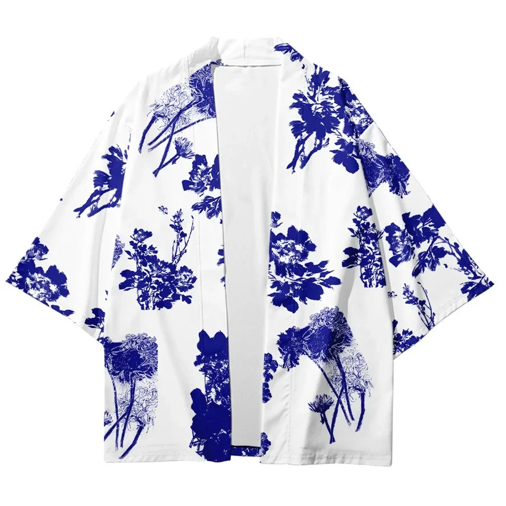 Summer Retro Kimono Unisex Traditional Hawaiian Shirt Beach Tops Women Kimonos Trendy Loose Yukata Stylish Bathrobes Fashion
Summer Retro Kimono Unisex Traditional Hawaiian Shirt Beach Tops Women Kimonos Trendy Loose Yukata Stylish Bathrobes Fashion