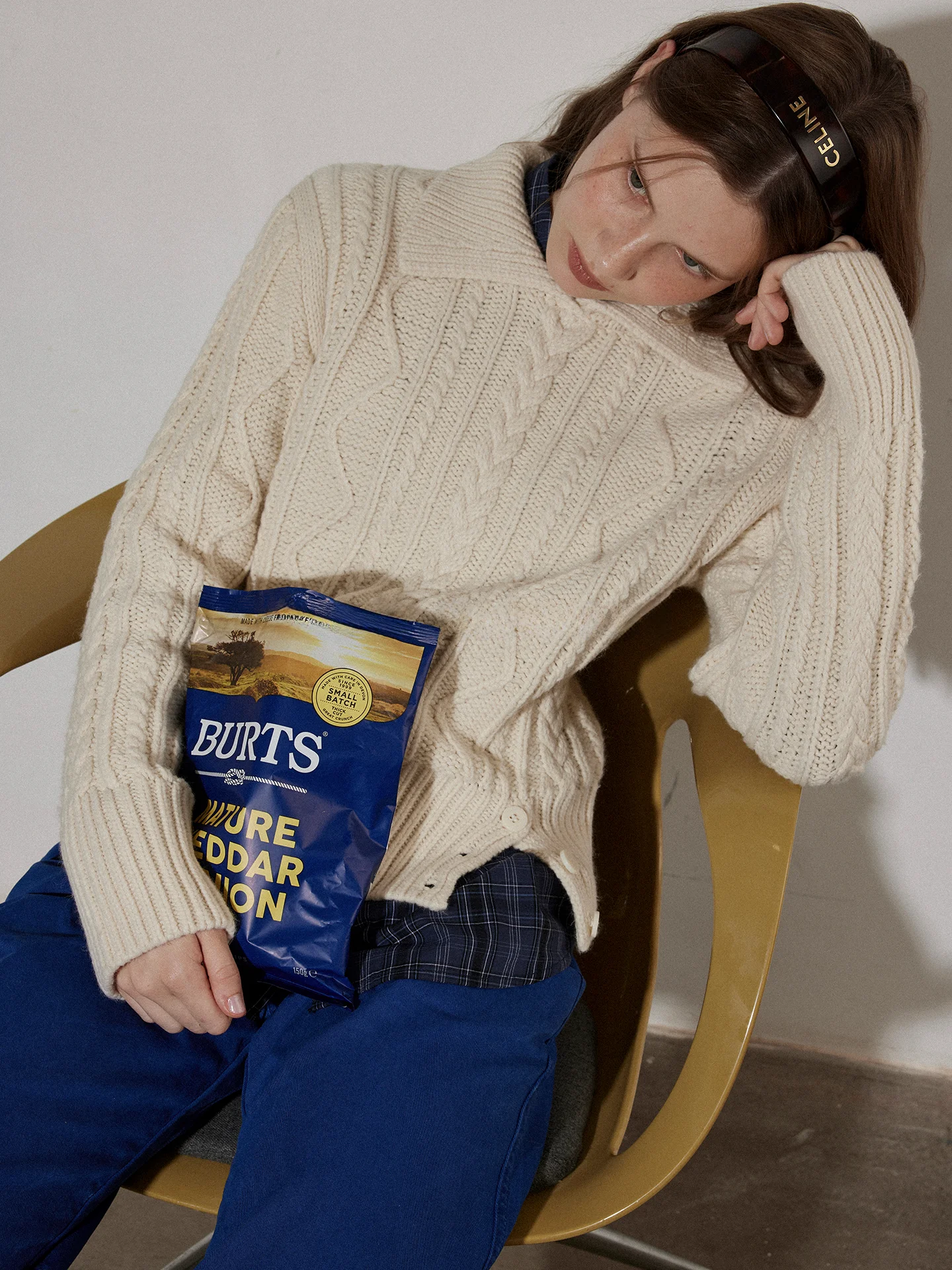 Loose Fit Knitted Sweater Women's Autumn Faion Design Collar Twist Waist Pull over Top Lofi Choose Long Sve Regular Length
Loose Fit Knitted Sweater Women's Autumn Faion Design Collar Twist Waist Pull over Top Lofi Choose Long Sve Regular Length