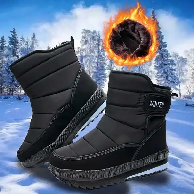 Winter 2023 Men's Snow Boots Large Size Cotton oes Faionable ort Tube Boots Pig Skin PU Material
Winter 2023 Men's Snow Boots Large Size Cotton oes Faionable ort Tube Boots Pig Skin PU Material