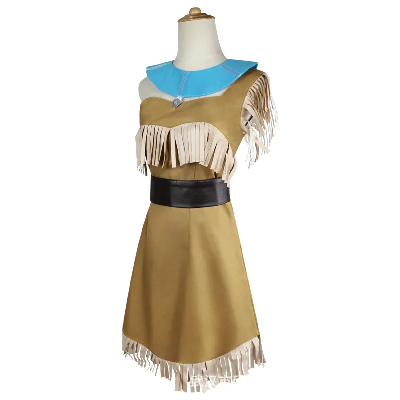 Pocahontas Pocahontas cosplay costume, Indian costume, princess performance costume, cosplay costume in stock
Pocahontas Pocahontas cosplay costume, Indian costume, princess performance costume, cosplay costume in stock