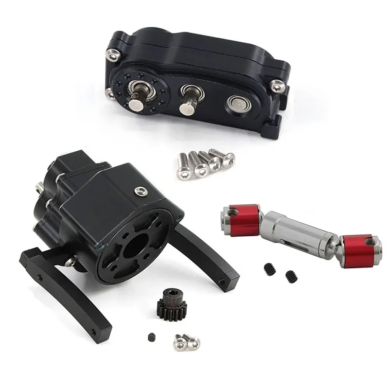 Rc Car 1/10 Prefixal Gearbox Transfer Case Front Motor Transmission for RC Crawler Car Axial SCX10 & SCX10 II Upgrade Parts
Rc Car 1/10 Prefixal Gearbox Transfer Case Front Motor Transmission for RC Crawler Car Axial SCX10 & SCX10 II Upgrade Parts