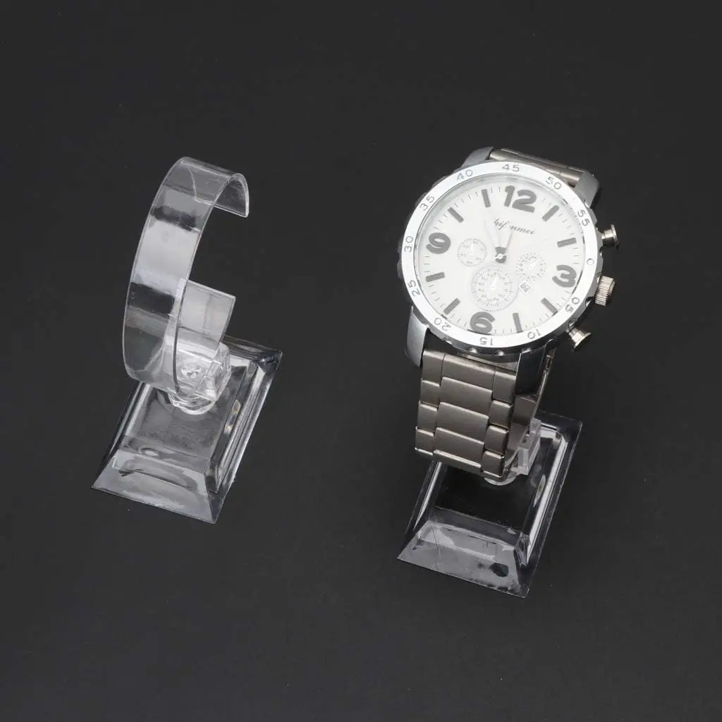 Wholesale 10PCS Transparent Acrylic Watch Display Holder,for Men's Watch/Bracelet,Stable Home/Store Organizer with C-Ring Rack
Wholesale 10PCS Transparent Acrylic Watch Display Holder,for Men's Watch/Bracelet,Stable Home/Store Organizer with C-Ring Rack