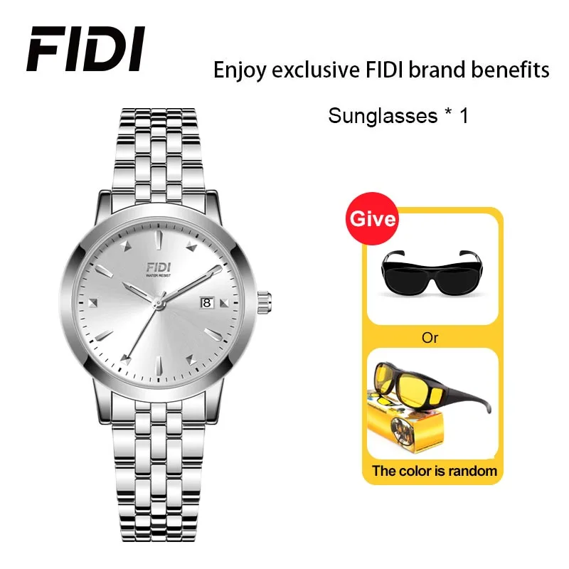 FIDI Fashion Round Quartz Wrist watches Casual Sport Luminous Watch For Women Luxury Waterproof Ladies Gifts sunglasses FD105
FIDI Fashion Round Quartz Wrist watches Casual Sport Luminous Watch For Women Luxury Waterproof Ladies Gifts sunglasses FD105