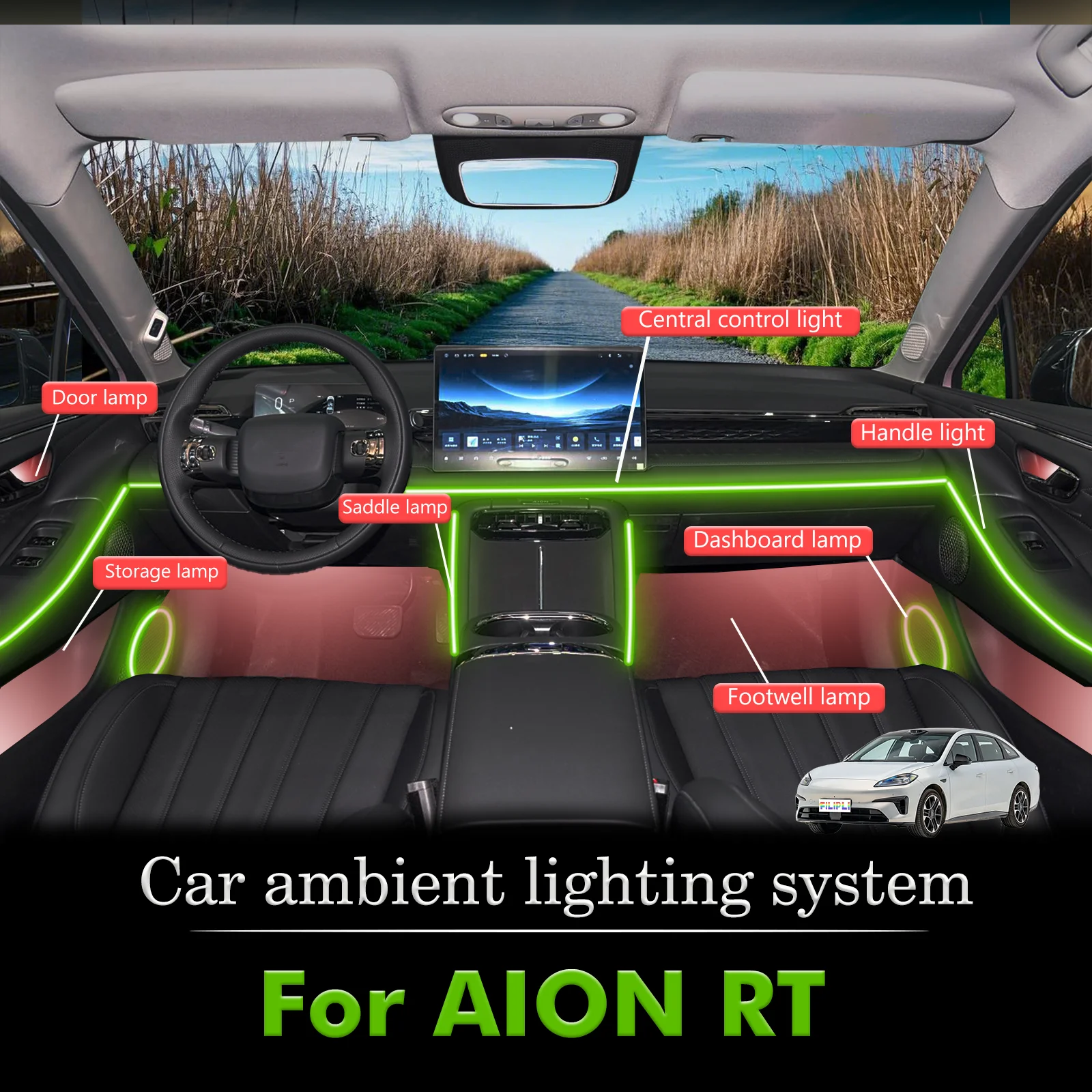 Для AION LX умный пульт дистанционного управления RGB 64 цвета светодиодный салон автомобиля окружающее освещение энергосберегающий эффективный набор ламп
Для AION LX умный пульт дистанционного управления RGB 64 цвета светодиодный салон автомобиля окружающее освещение энергосберегающий эффективный набор ламп