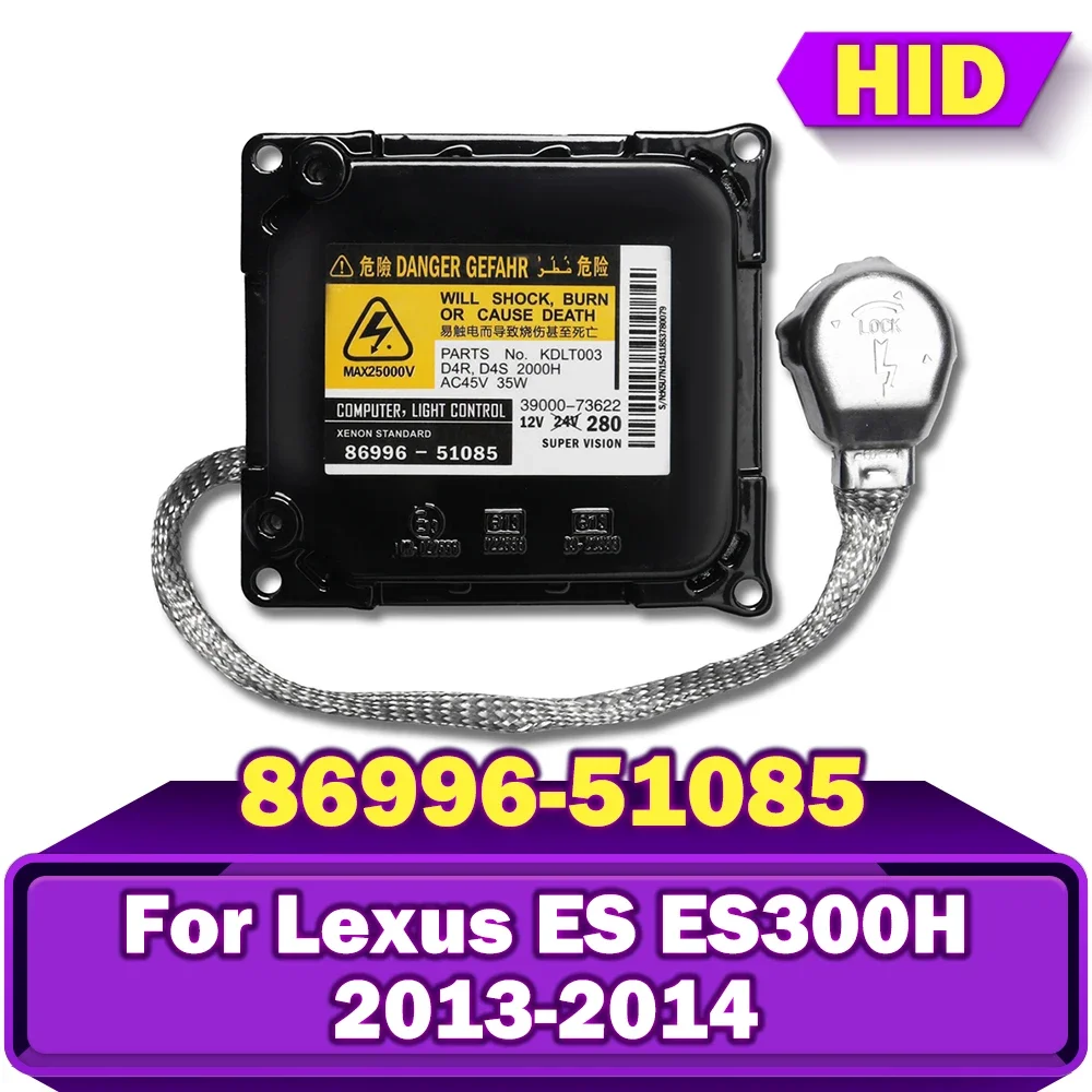 DDLT003 KDLT003 86996-51085 3900060082 Блок зажигания с ксеноновым балластом HID Auto D4R D4S для Lexus ES ES300H 2013 2014
DDLT003 KDLT003 86996-51085 3900060082 Блок зажигания с ксеноновым балластом HID Auto D4R D4S для Lexus ES ES300H 2013 2014