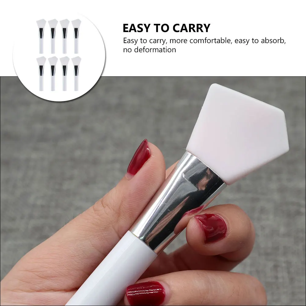 8pcs Silicone Brush Set Facial Mask Tools Mask Applicators Skincare Application Easy Clean Travel Gift For Women 
8pcs Silicone Brush Set Facial Mask Tools Mask Applicators Skincare Application Easy Clean Travel Gift For Women