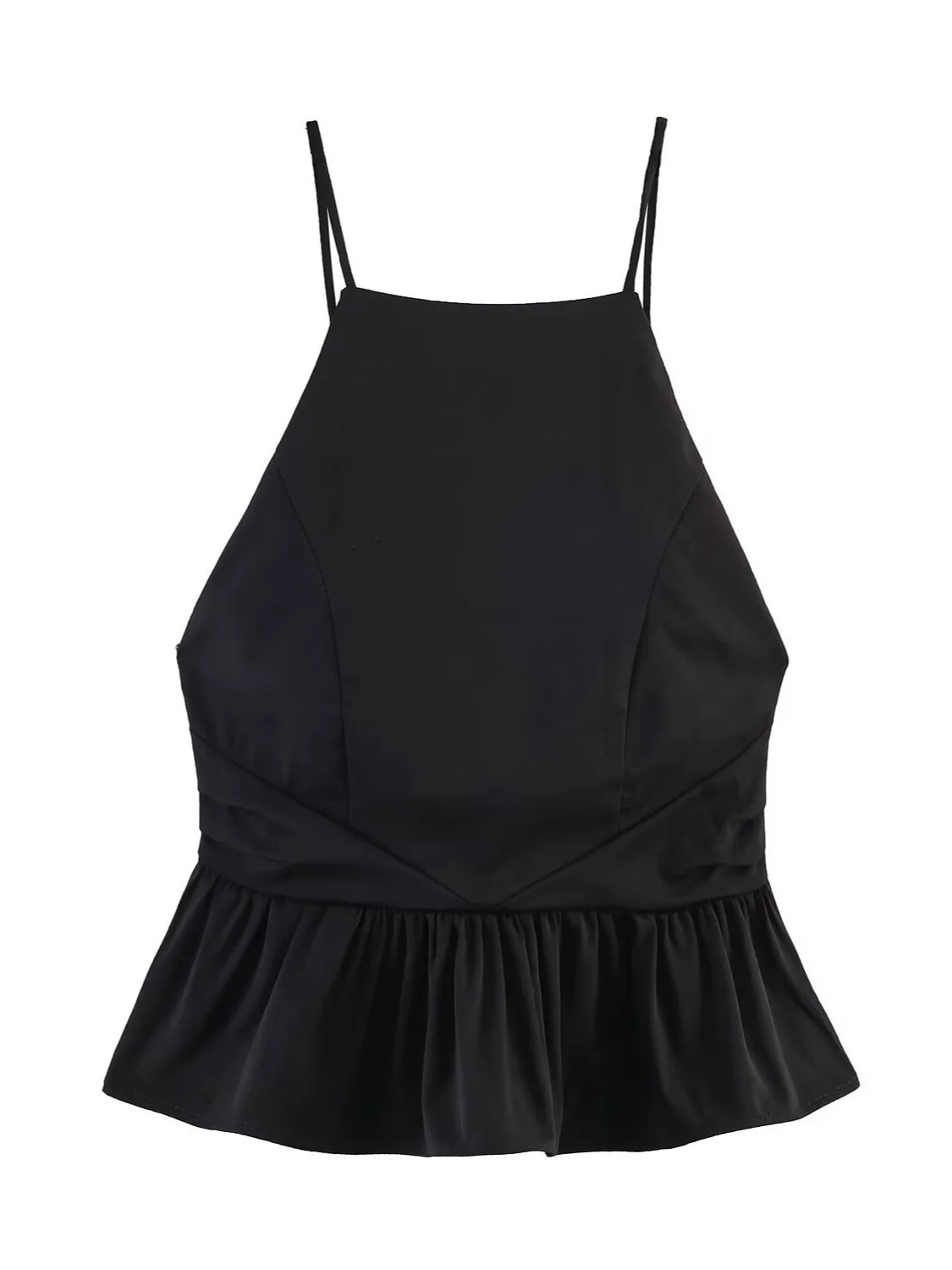 Dave&di Fashionable Waist Cinching Neck Hanging Collar Backless Top T-shirt Woman Clothes Female Clothing
Dave&di Fashionable Waist Cinching Neck Hanging Collar Backless Top T-shirt Woman Clothes Female Clothing