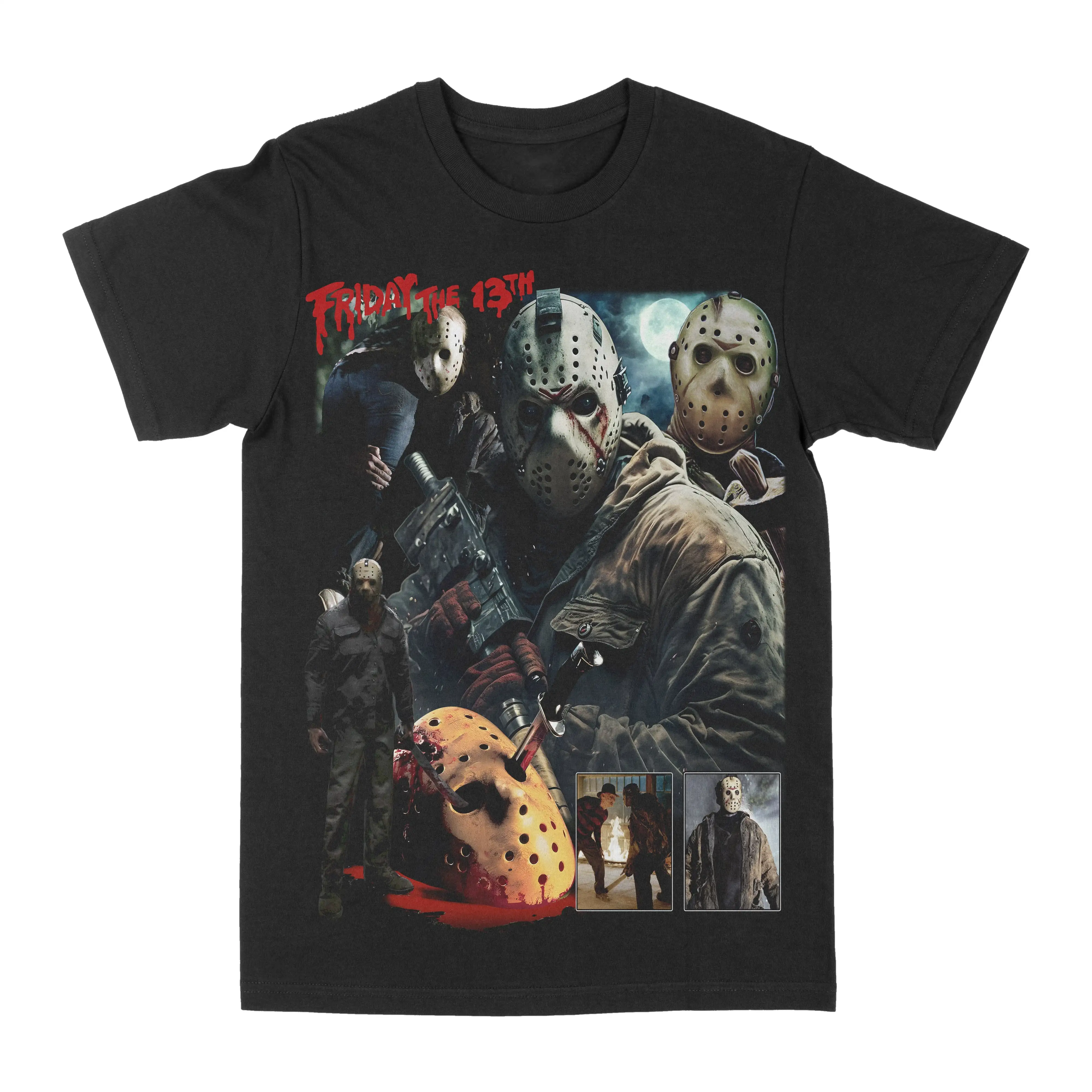 2025 Full Time Jason Voorhees Patterned Printed T-shirt Summer Pure Cotton Men's and Women's T-shirts Short Sleeves
2025 Full Time Jason Voorhees Patterned Printed T-shirt Summer Pure Cotton Men's and Women's T-shirts Short Sleeves
