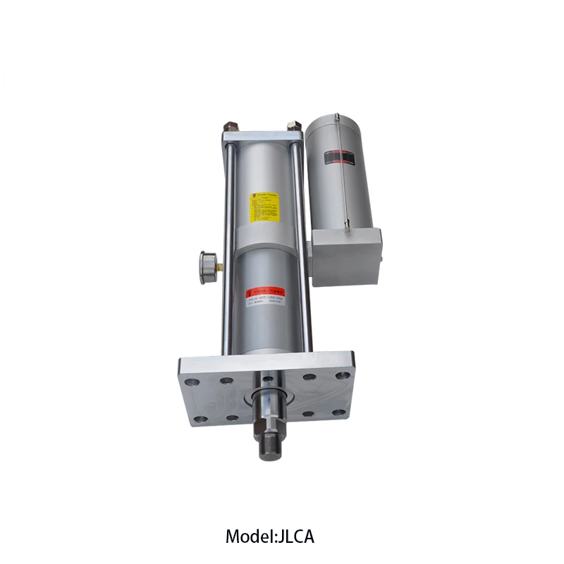 3T power pressure capacity pneumatic hydraulic booosting cylinder for punching machine
3T power pressure capacity pneumatic hydraulic booosting cylinder for punching machine