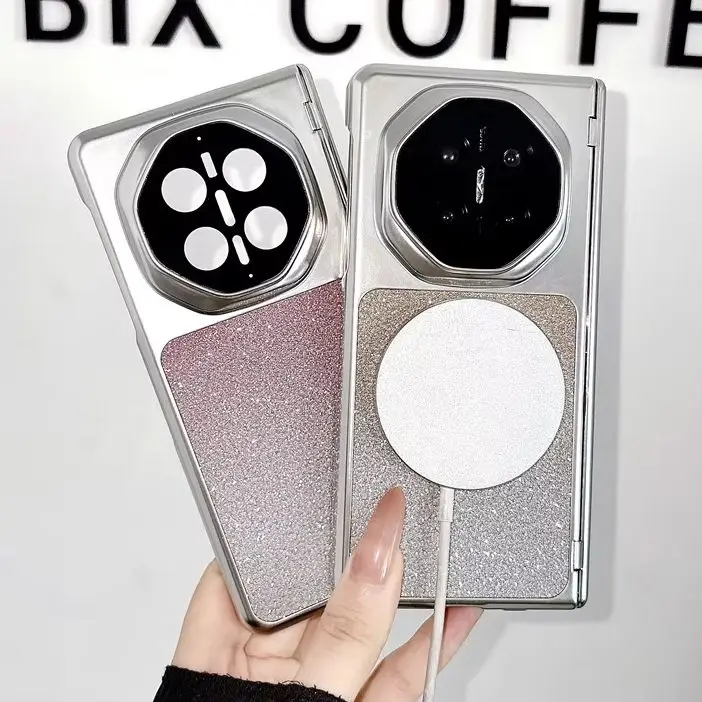 Gradient Glitter For HuaWei Mate X6 X7 Phone Case Magnetic Wireless Charger Hinge Protective PC Hard Shell (Only Back Cover)
Gradient Glitter For HuaWei Mate X6 X7 Phone Case Magnetic Wireless Charger Hinge Protective PC Hard Shell (Only Back Cover)