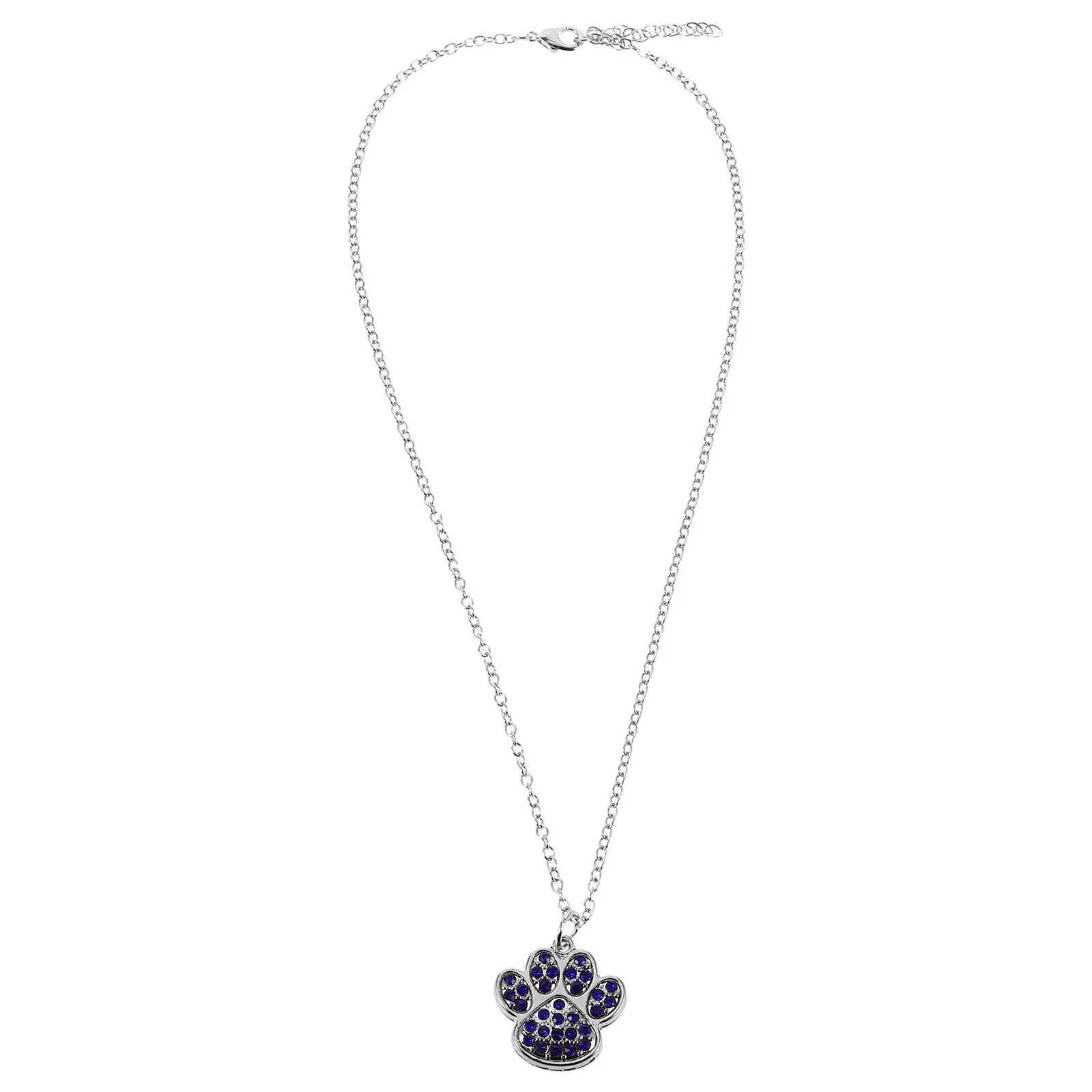 Blue Vintage Paw Print Necklace Rhinestone Dog Cat Pendant Jewelry Pet Memorial Accessory Elegant Charm Animal Paw Print Pendant
Blue Vintage Paw Print Necklace Rhinestone Dog Cat Pendant Jewelry Pet Memorial Accessory Elegant Charm Animal Paw Print Pendant