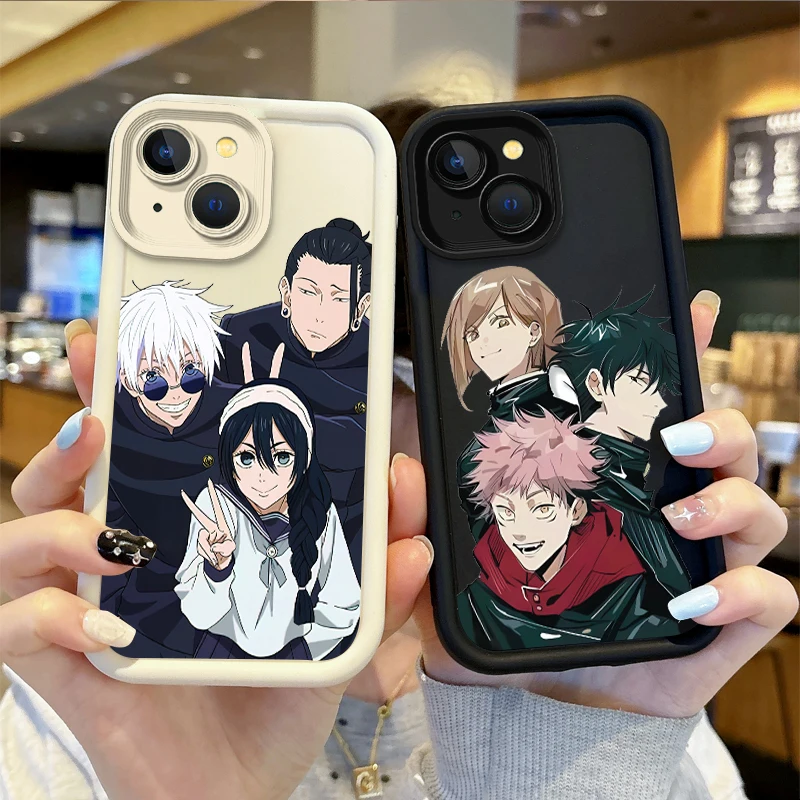 New Jujutsu Kaisen Anime Phone Soft Case for iPhone 16 15 14 13 12 11 Pro Max 16 15 14 8 7 Plus X XS Max 8 7 TPU Shockproof Case
New Jujutsu Kaisen Anime Phone Soft Case for iPhone 16 15 14 13 12 11 Pro Max 16 15 14 8 7 Plus X XS Max 8 7 TPU Shockproof Case