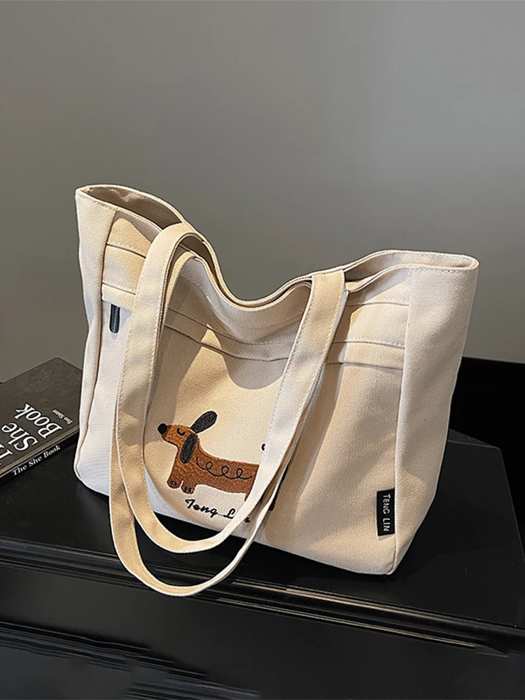 Large Capacity Canvas Shoulder Bag for Students Commuting Casual Style Women's Tote Bag Trendy 2025 New Model ILINX Brand
Large Capacity Canvas Shoulder Bag for Students Commuting Casual Style Women's Tote Bag Trendy 2025 New Model ILINX Brand