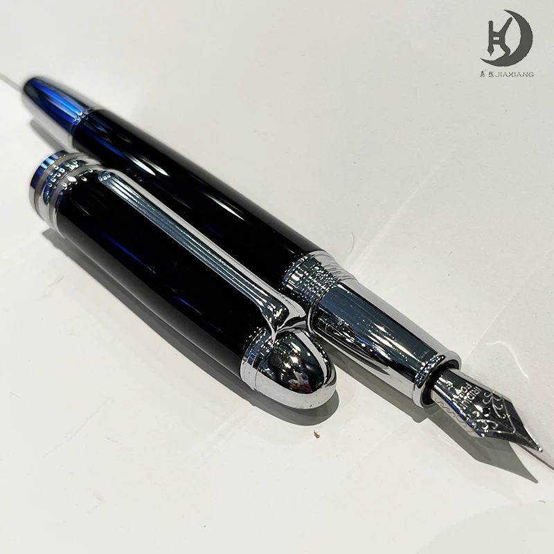 Роскошная перьевая ручка Wingsung 911, потрясающая черная лаковая ручка с золотой отделкой и тонким пером 0,38 мм, лучшая ручка в подарок с чернильными мешками
Роскошная перьевая ручка Wingsung 911, потрясающая черная лаковая ручка с золотой отделкой и тонким пером 0,38 мм, лучшая ручка в подарок с чернильными мешками