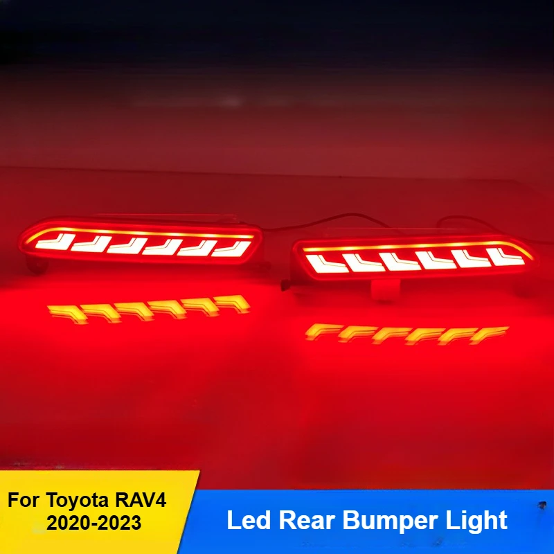 Отражатель заднего бампера, противотуманная фара, светодиодный динамический указатель поворота, задний стоп-сигнал для Toyota RAV4 2020 2021 2022 2023
Отражатель заднего бампера, противотуманная фара, светодиодный динамический указатель поворота, задний стоп-сигнал для Toyota RAV4 2020 2021 2022 2023