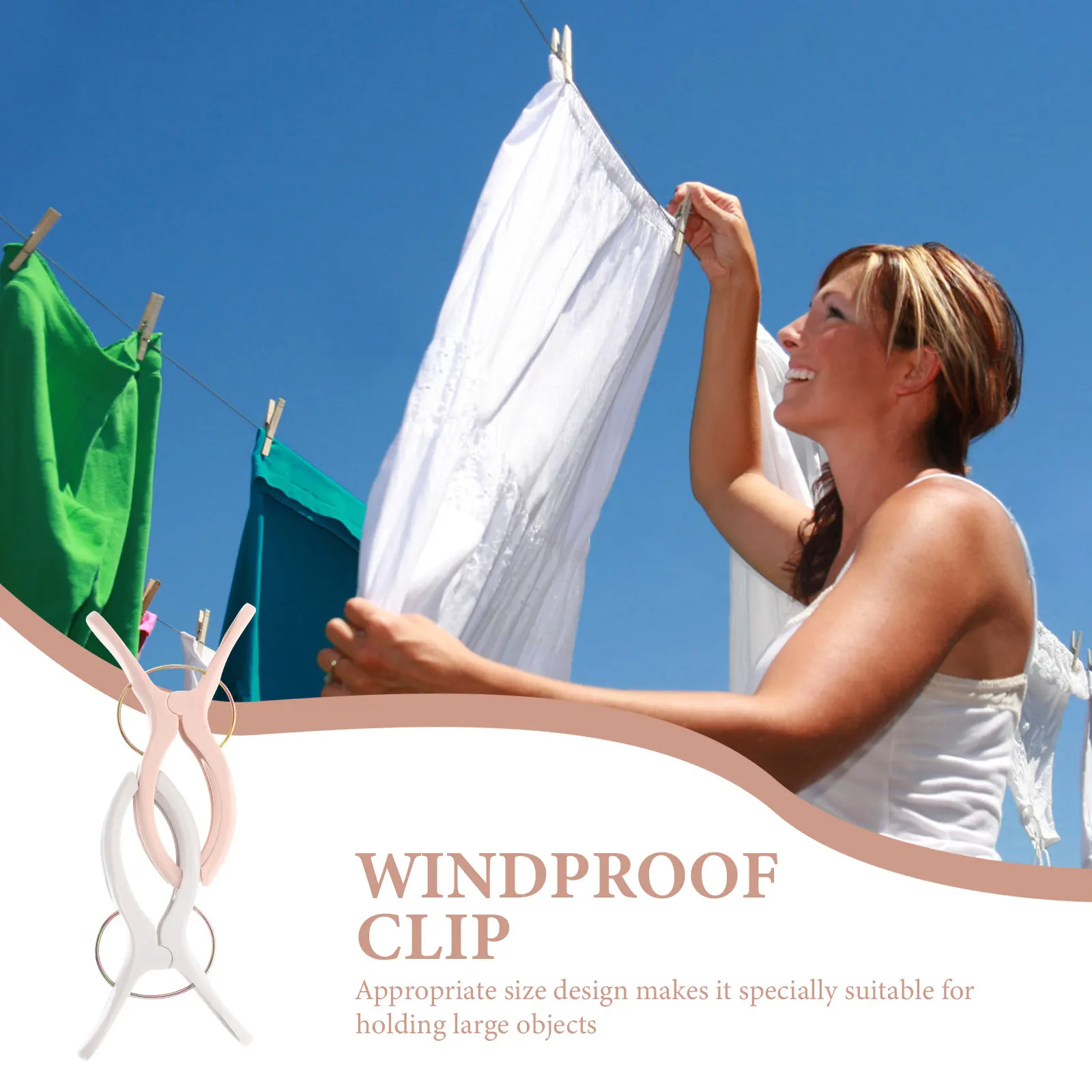 12pcs Quilt Clips PP Windproof Anti Fall Beach Chair Towel Household Windproof Clothes Hanger Sheets Fixator Storage
12pcs Quilt Clips PP Windproof Anti Fall Beach Chair Towel Household Windproof Clothes Hanger Sheets Fixator Storage