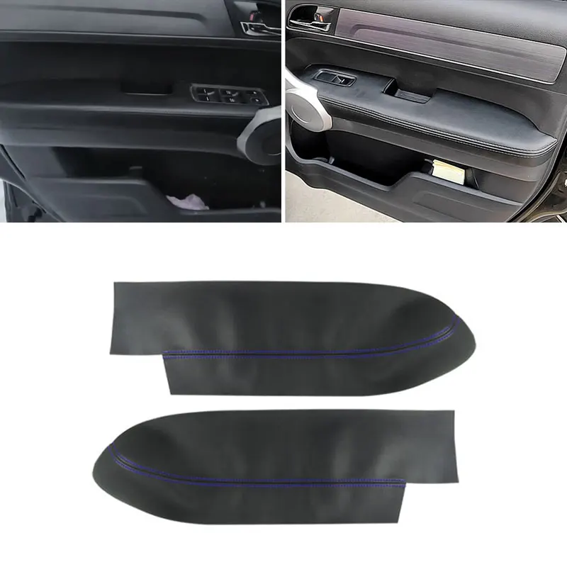 For Honda CRV CR-V 2007 2008 2009 2010 2011 Car 2pcs Front Door Panel Armrest Leather Cover Protective Trim Black - blue line
For Honda CRV CR-V 2007 2008 2009 2010 2011 Car 2pcs Front Door Panel Armrest Leather Cover Protective Trim Black - blue line