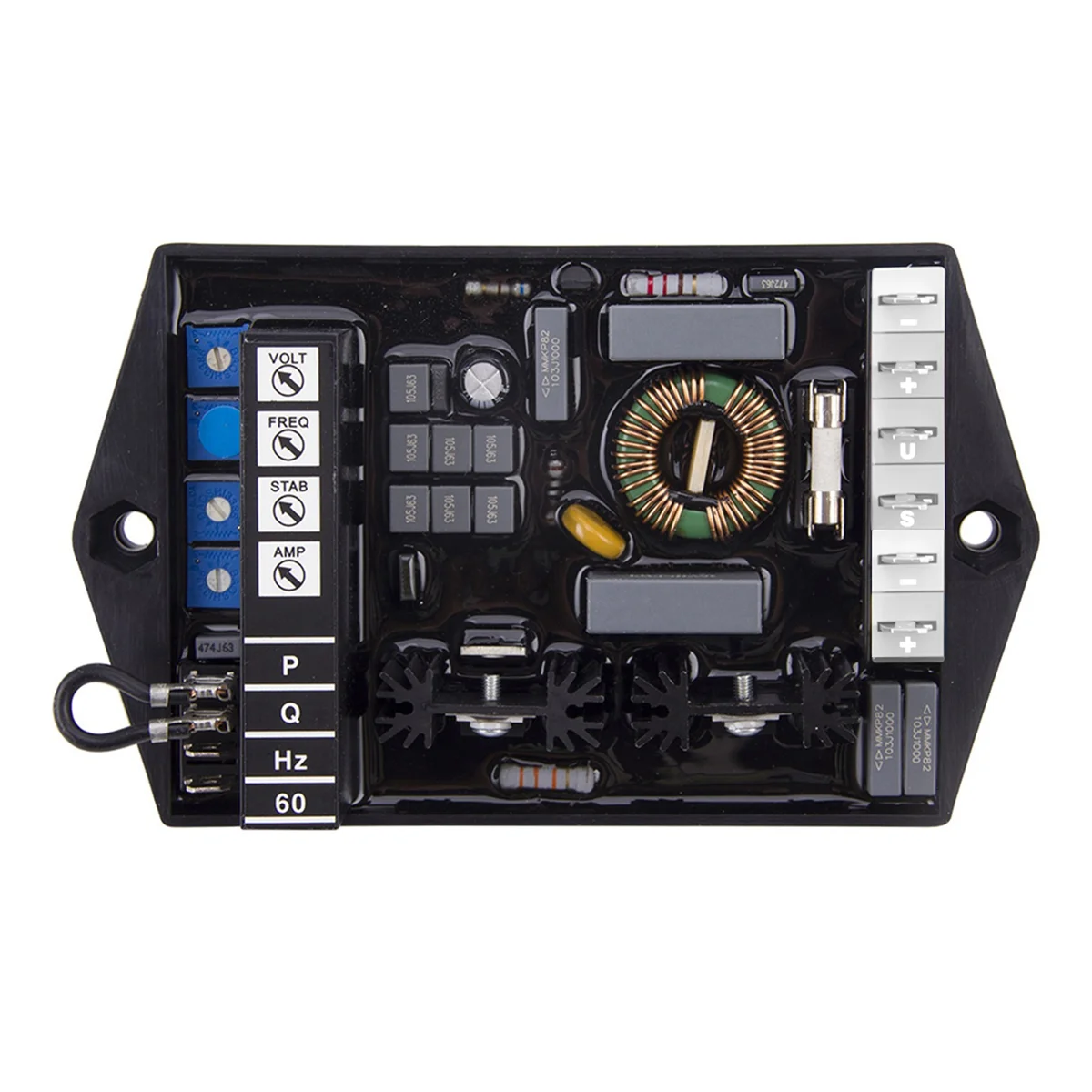 For Marelli AVR Generator Automatic Voltage Regulator Electric Genset Voltage Control Adjustable Stabilizer M16FA655A
For Marelli AVR Generator Automatic Voltage Regulator Electric Genset Voltage Control Adjustable Stabilizer M16FA655A