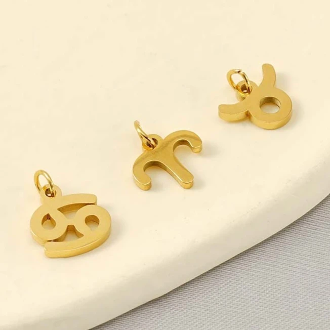 2pcs New Titanium Steel 12 Constellation Charms Pendant Hollow Constellation for DIY Necklace Jewelry Accessories Wholesale
2pcs New Titanium Steel 12 Constellation Charms Pendant Hollow Constellation for DIY Necklace Jewelry Accessories Wholesale