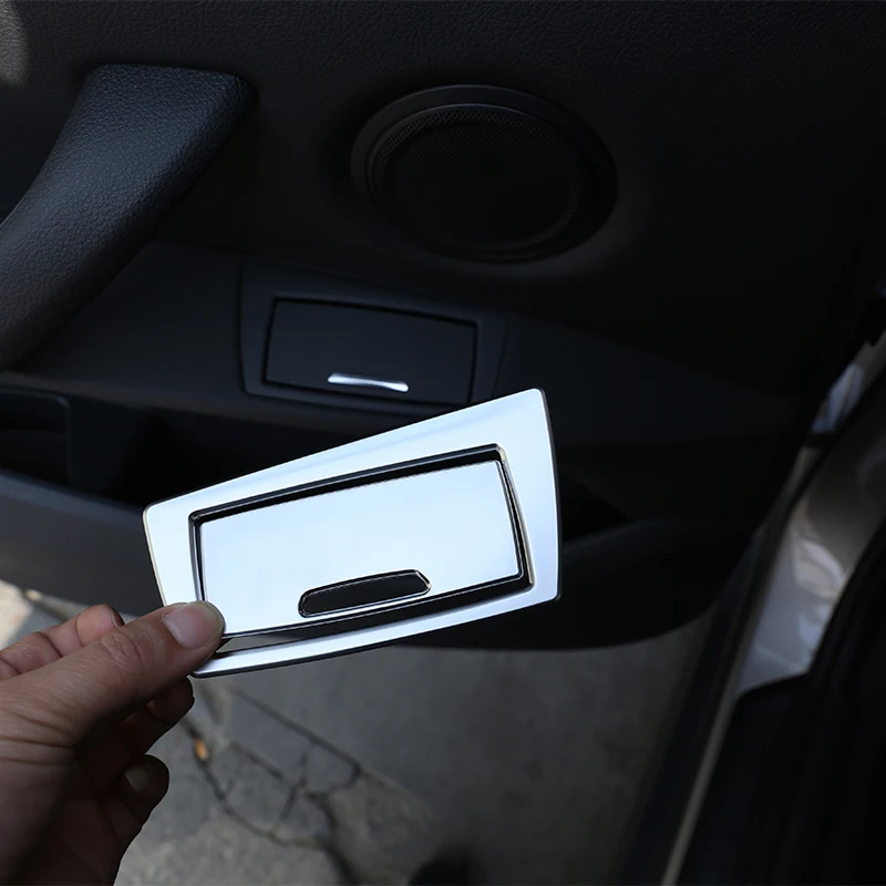 For BMW X1 F48 2016-2019 Car styling Rear door ashtray decorative frame sticker ABS car interior modification accessories
For BMW X1 F48 2016-2019 Car styling Rear door ashtray decorative frame sticker ABS car interior modification accessories