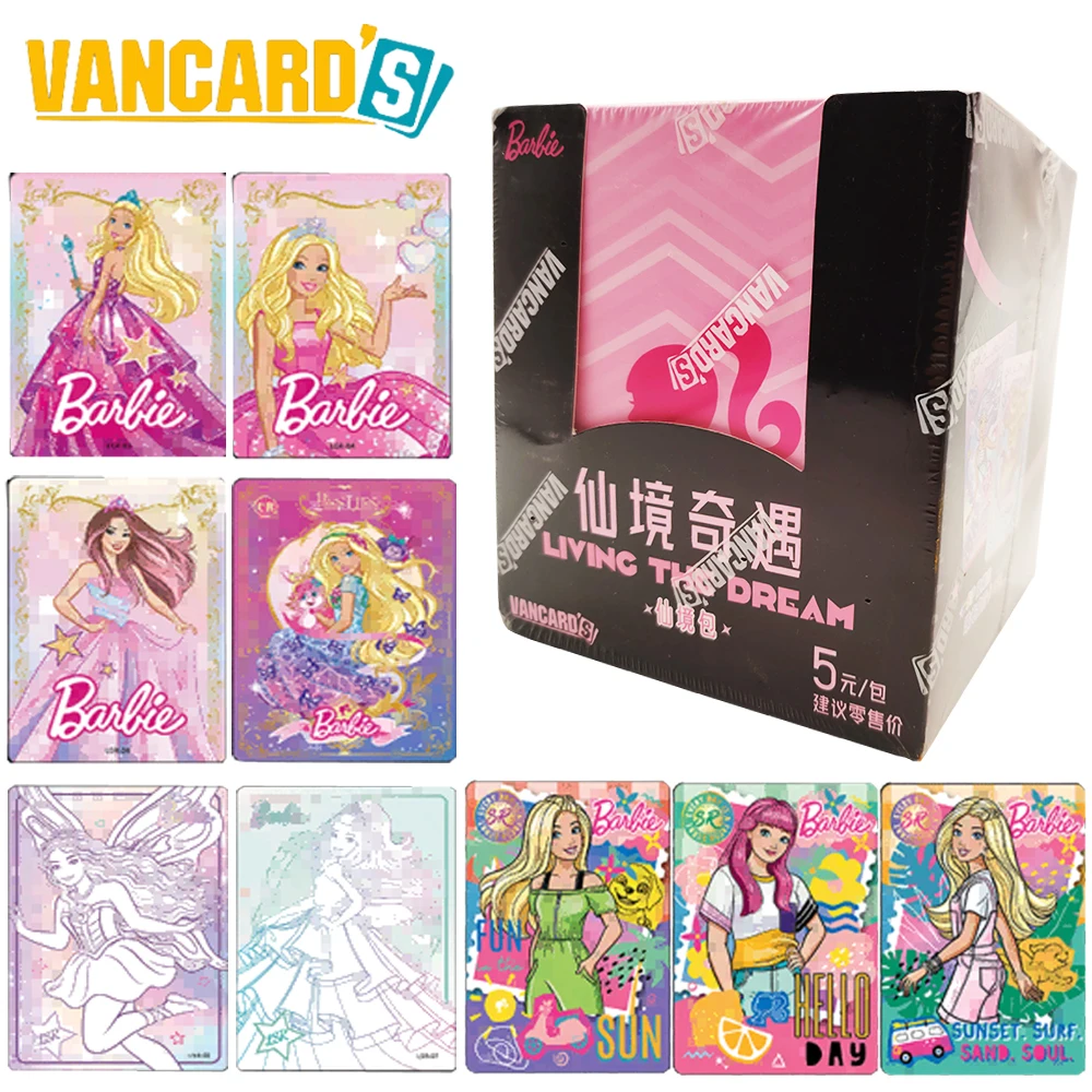 VANCAR'S Genuine Anime Collection Card Beautiful Shining Fairy Tale Princess Peripheral Fun Character Card Christmas Kid's Gift
VANCAR'S Genuine Anime Collection Card Beautiful Shining Fairy Tale Princess Peripheral Fun Character Card Christmas Kid's Gift