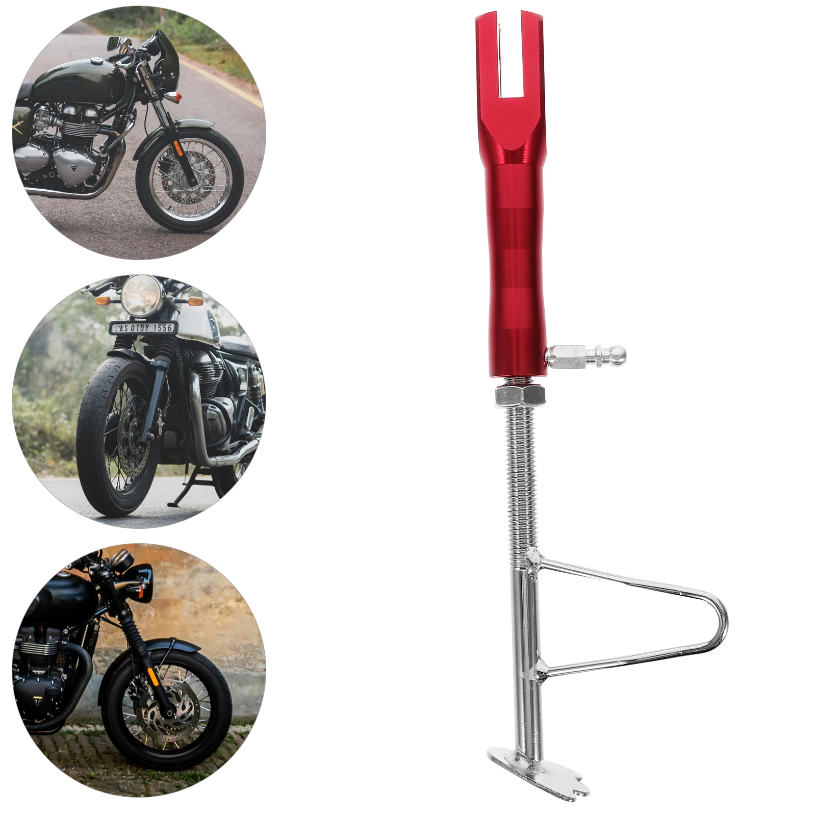 Single Sided Support Accessories Blue Motorcycle Kickst Scooter Foot St Electric Bike Parts Aluminum Alloy Metal Stability
Single Sided Support Accessories Blue Motorcycle Kickst Scooter Foot St Electric Bike Parts Aluminum Alloy Metal Stability