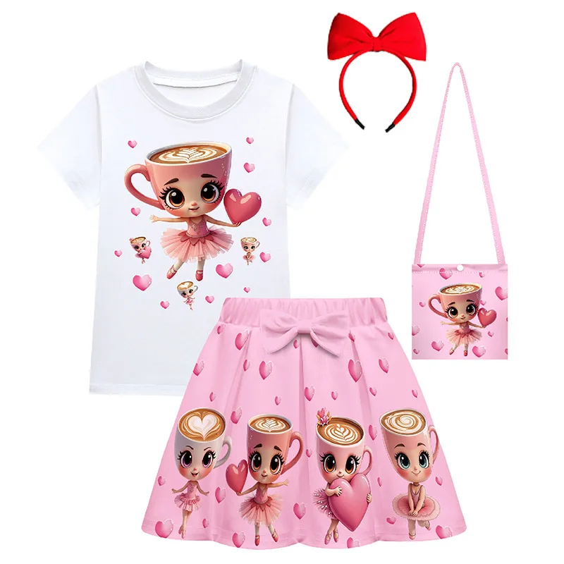 Ballerina Capuccina Italian Brainrot Funny Meme Kids Cosplay Costume Girls T-shirt Dress For Birthday Party Carnival Cothes
Ballerina Capuccina Italian Brainrot Funny Meme Kids Cosplay Costume Girls T-shirt Dress For Birthday Party Carnival Cothes