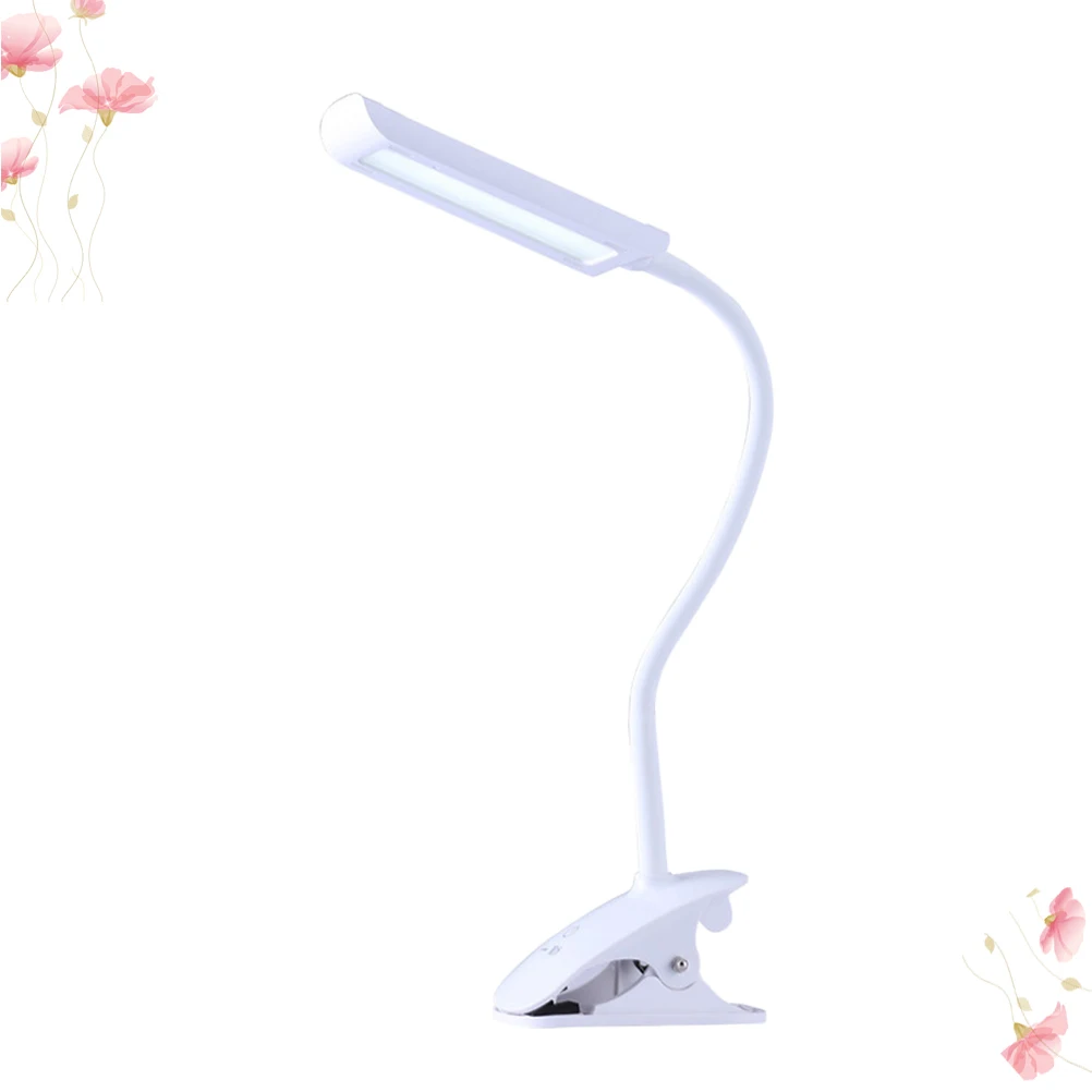 Touch Sensor LED Night Light Dimmable Reading Lamp Eye Protection Desk Clip-on Bendable White Plastic Small Book Light Energy
Touch Sensor LED Night Light Dimmable Reading Lamp Eye Protection Desk Clip-on Bendable White Plastic Small Book Light Energy