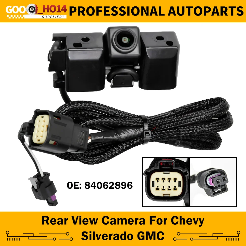 Rear View Backup Camera For 16-19 GMC Sierra Chevy Silverado 1500 2500 84062896
Rear View Backup Camera For 16-19 GMC Sierra Chevy Silverado 1500 2500 84062896