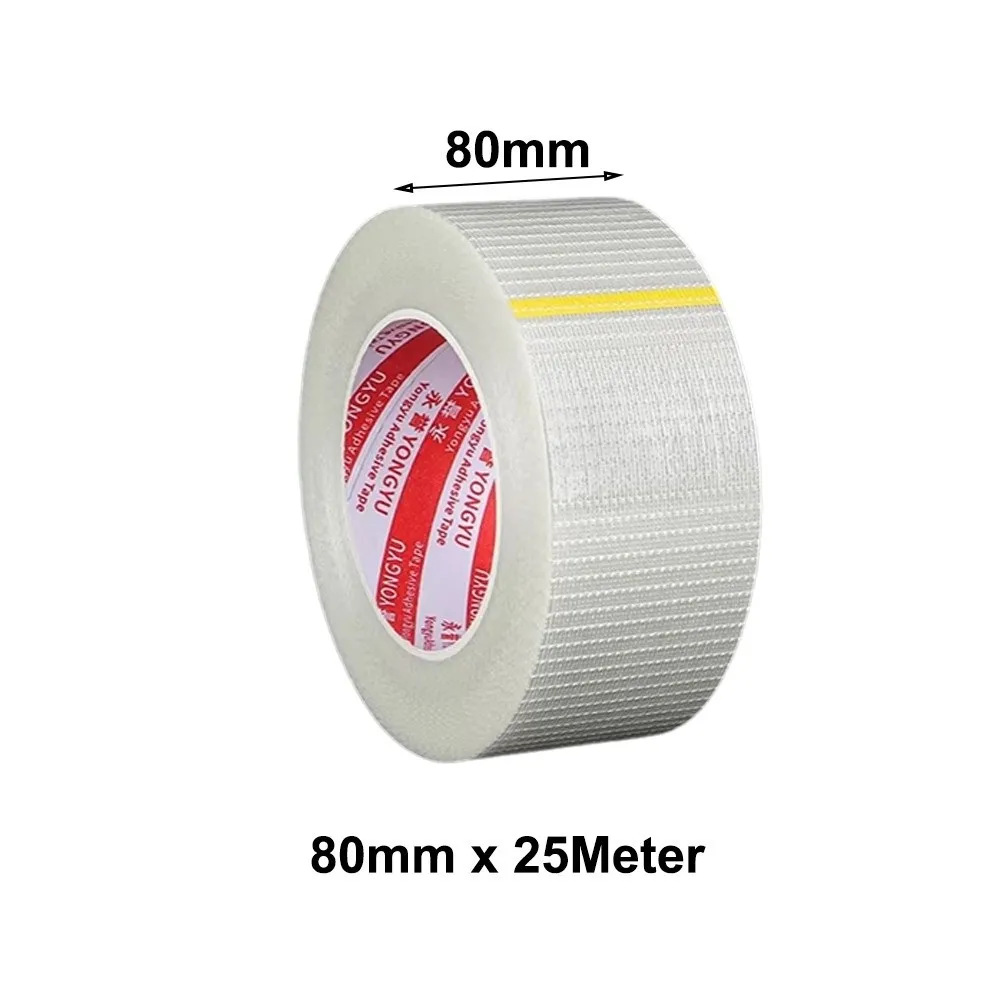 10mm-100mm Width Fiberglass Tape Transparent High Temperature Resistance Strong Glass Fiber Tape High Viscosity Waterproof
10mm-100mm Width Fiberglass Tape Transparent High Temperature Resistance Strong Glass Fiber Tape High Viscosity Waterproof