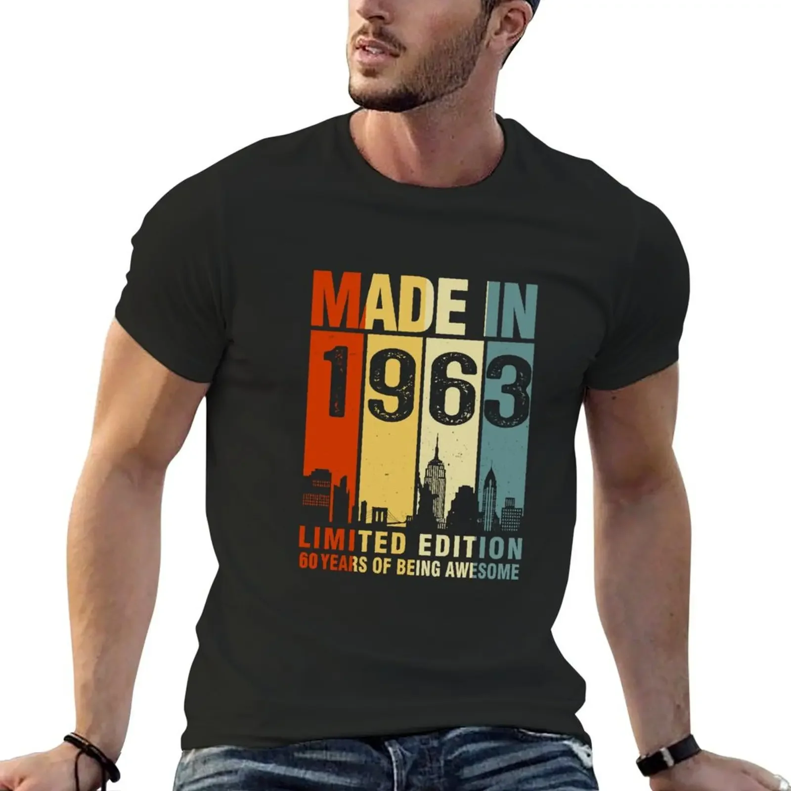 60th Birthday Made In 1963 Limited Edition T-Shirt vintage graphic tee oversized graphic t shirts graphic tshirt men
60th Birthday Made In 1963 Limited Edition T-Shirt vintage graphic tee oversized graphic t shirts graphic tshirt men