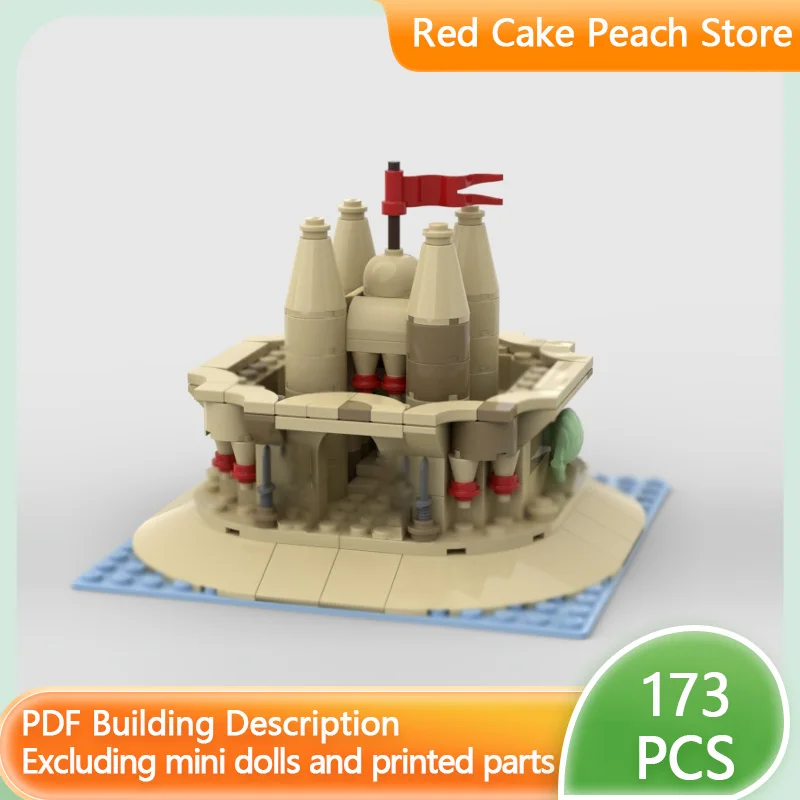 Medieval Castle Model MOC Building Bricks Desert Castle By The Sea Modular Technology Children Holiday Gifts Assemble Toys Suit
Medieval Castle Model MOC Building Bricks Desert Castle By The Sea Modular Technology Children Holiday Gifts Assemble Toys Suit